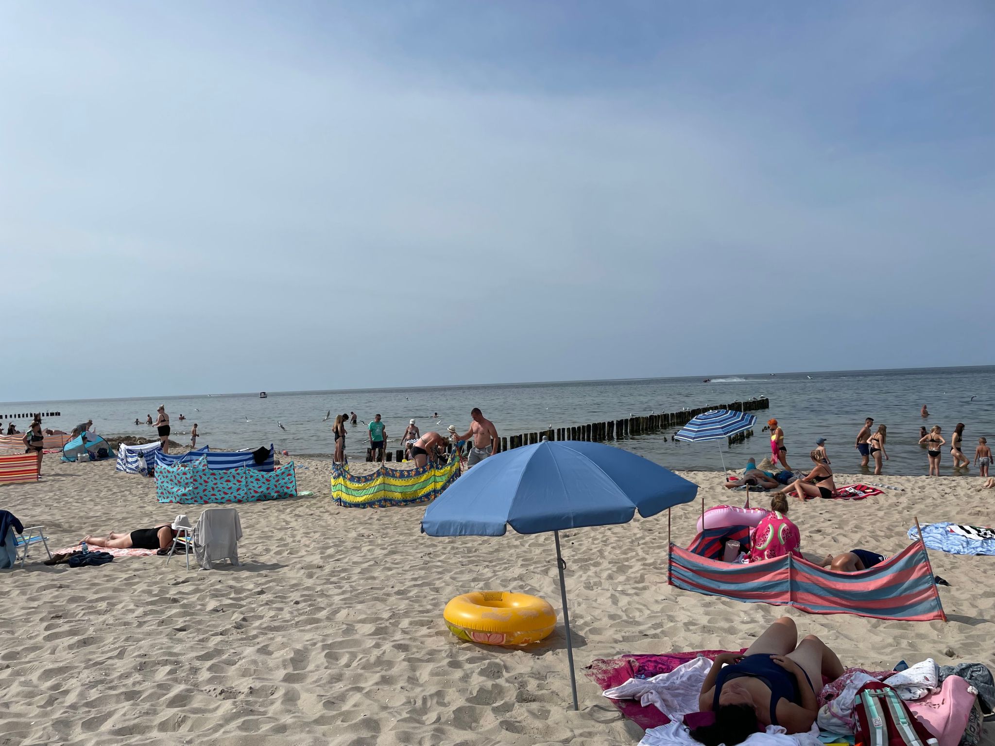 In Rozwarowo mit Schöner Terrasse - Buiten