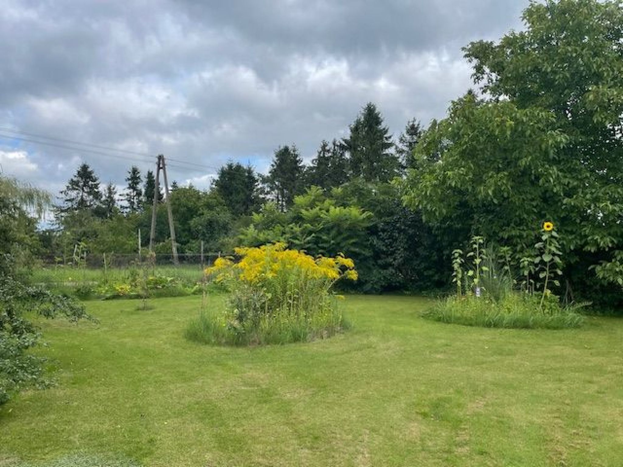 In Rozwarowo mit Schöner Terrasse - Buiten