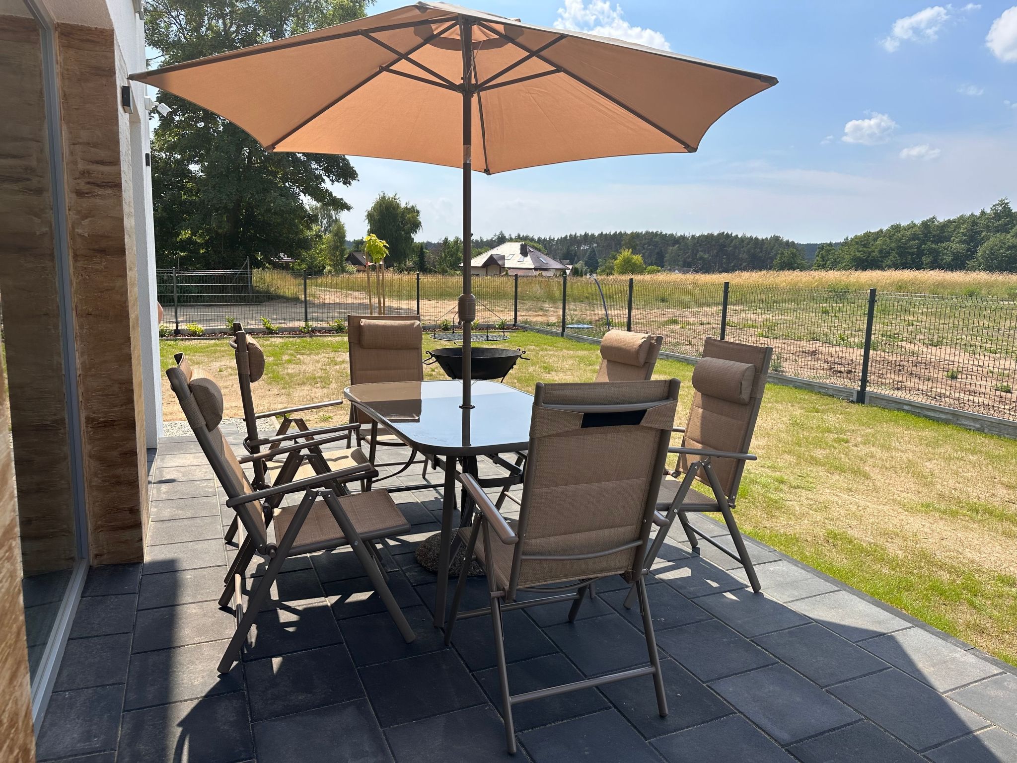 In Kołczewo mit Grill und Garten-Binnen