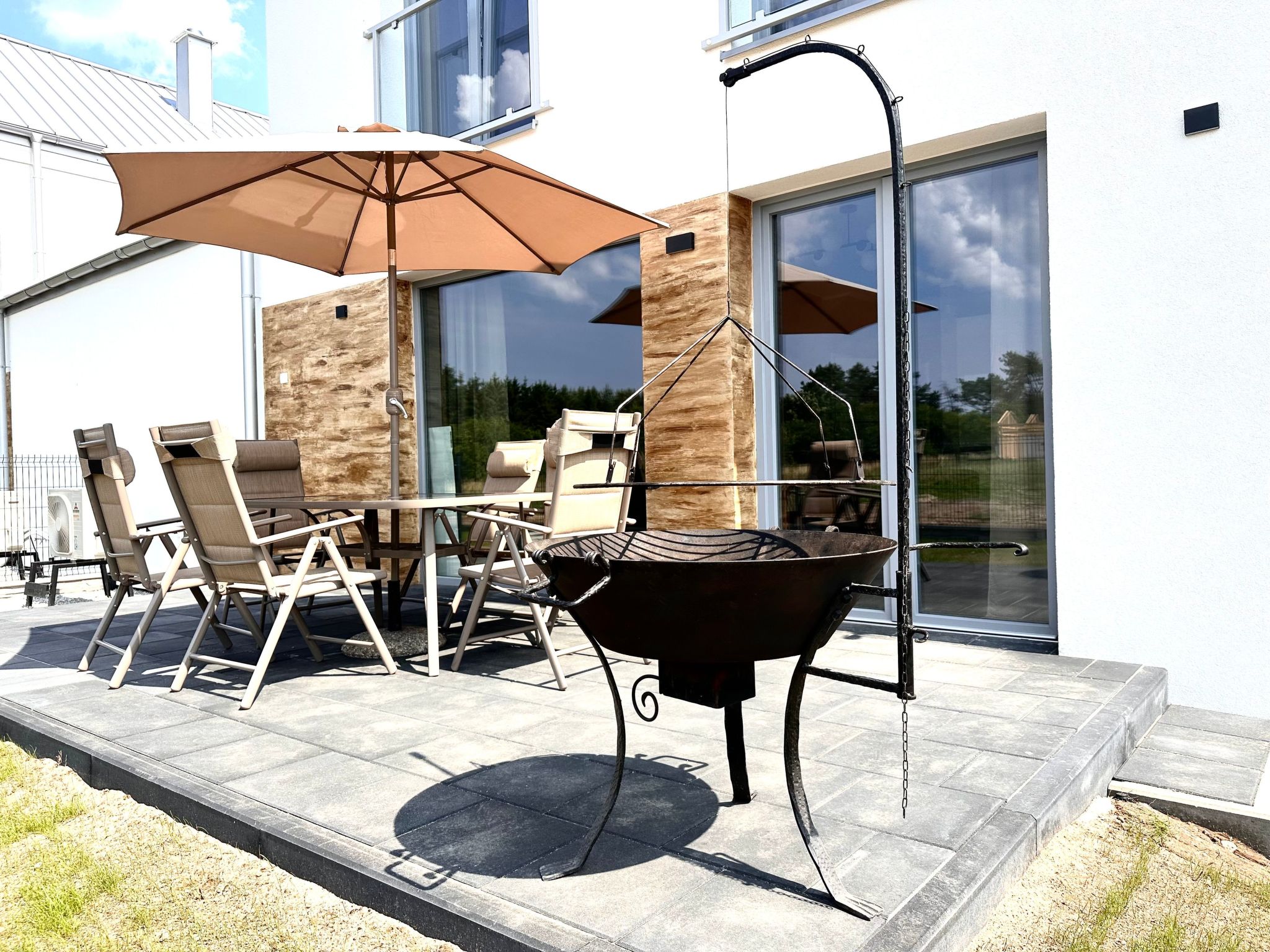 In Kołczewo mit Grill und Garten-Binnen