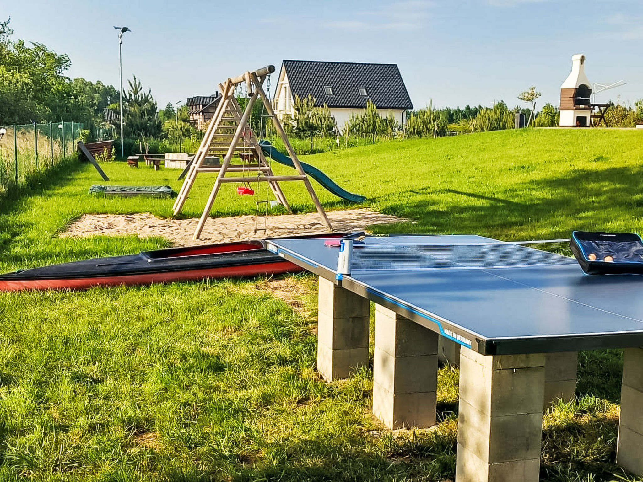 Ferienvilla "Villa Koprowo" mit Jacuzzi und Sauna - Buiten
