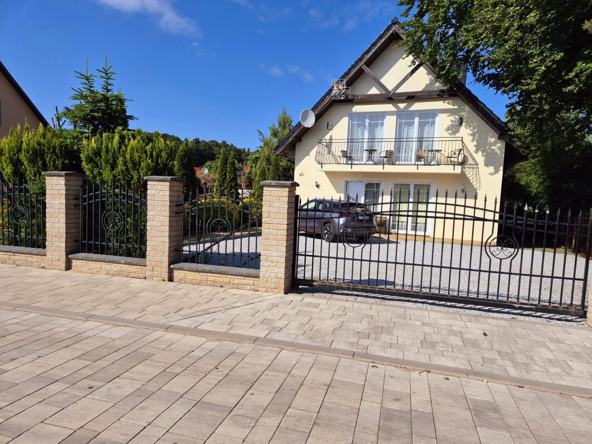 Ferienhaus in Wiselka (Polen) und 1 Hund erlaubt