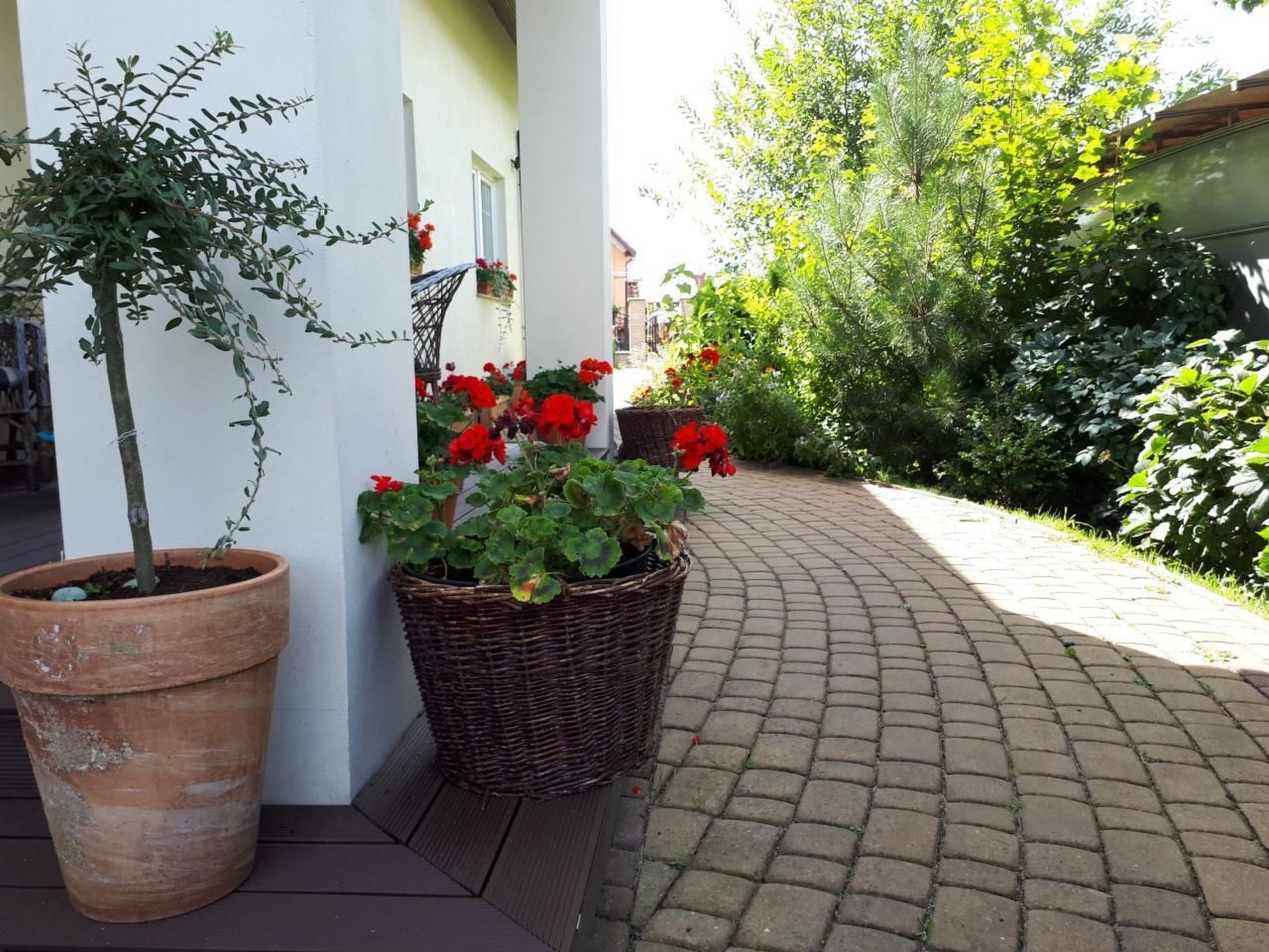 Mit Wasserblick-Binnen