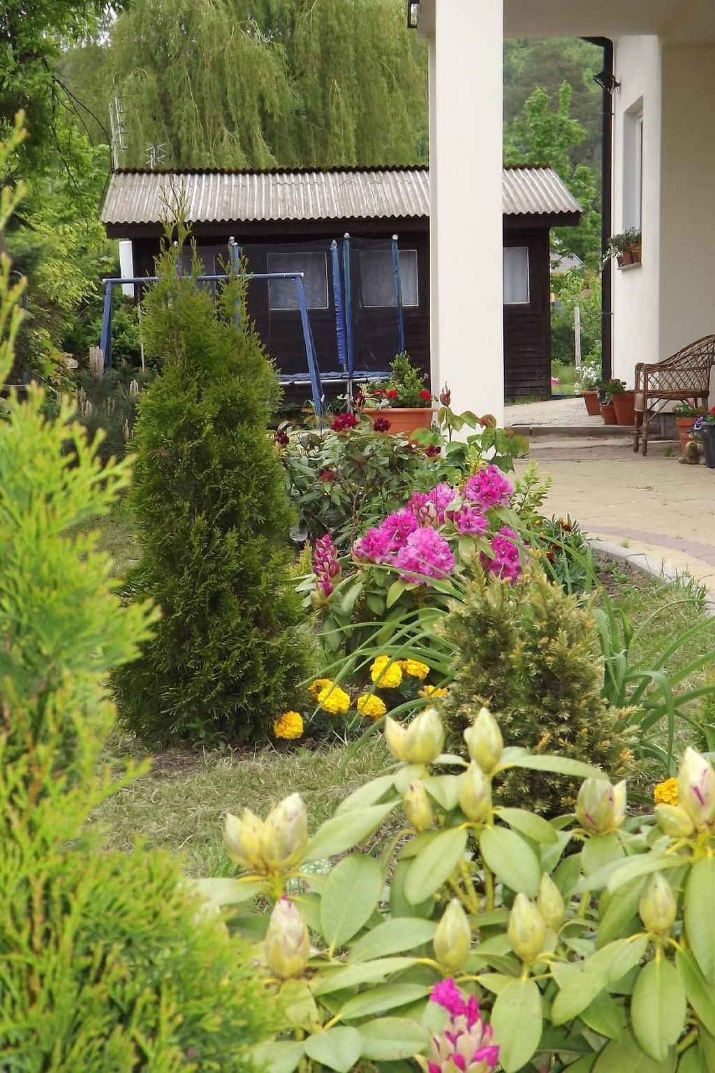 Mit Wasserblick-Binnen