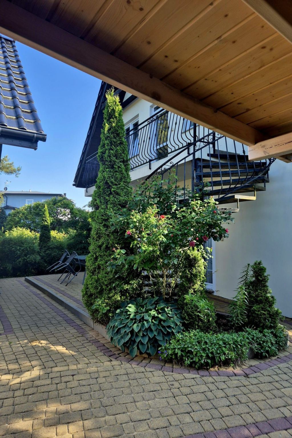 Mit Wasserblick-Binnen