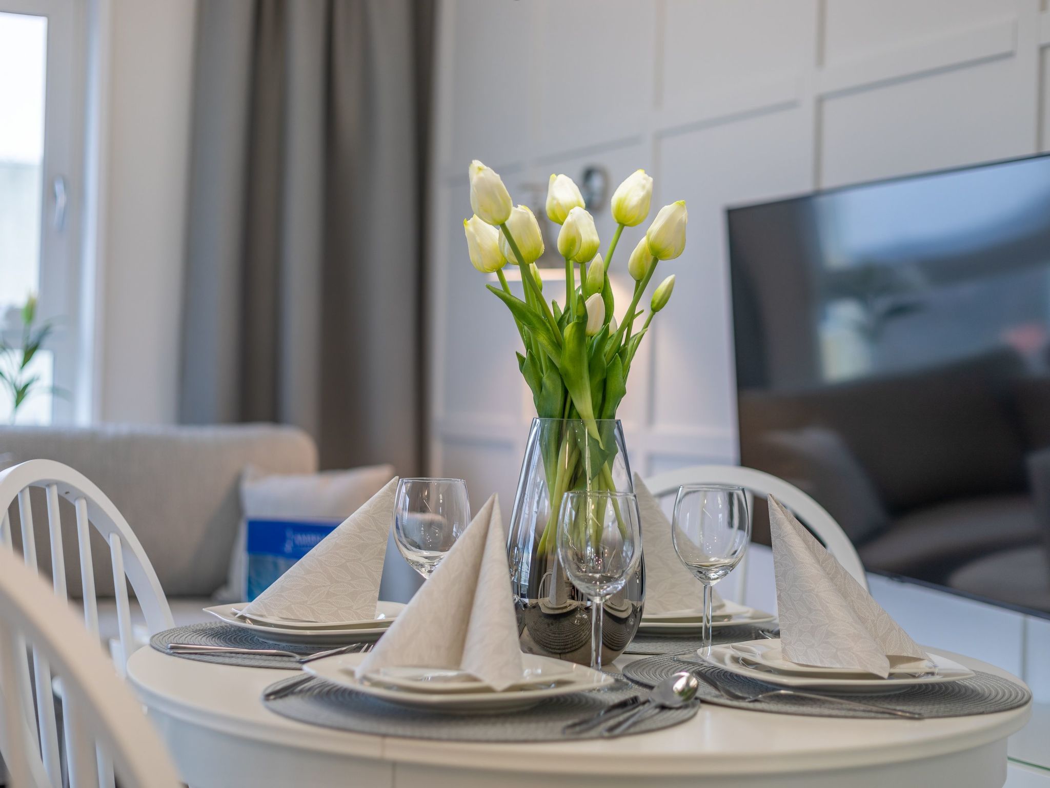 Stylische Ferienwohnung auf Usedom — Living Room (4 of 14)