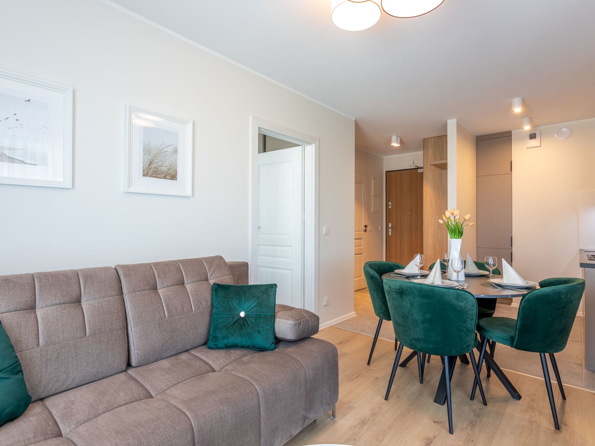 mit toller Aussicht in Swinemünde — Living Room (3 of 9)