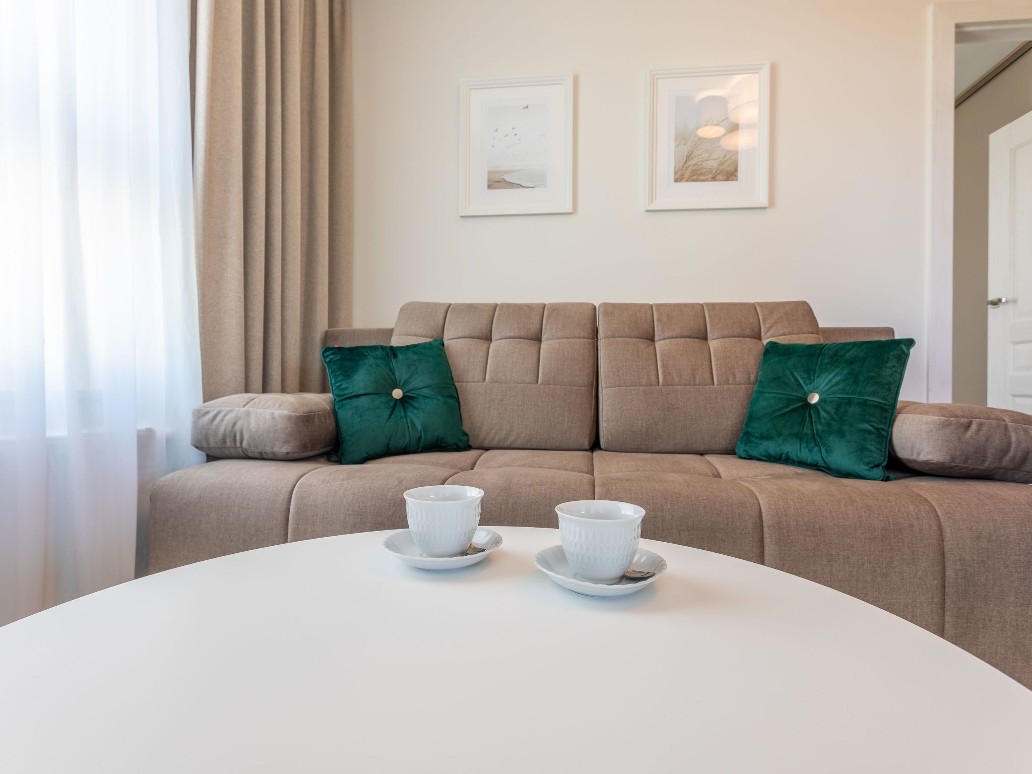 mit toller Aussicht in Swinemünde — Living Room (4 of 9)