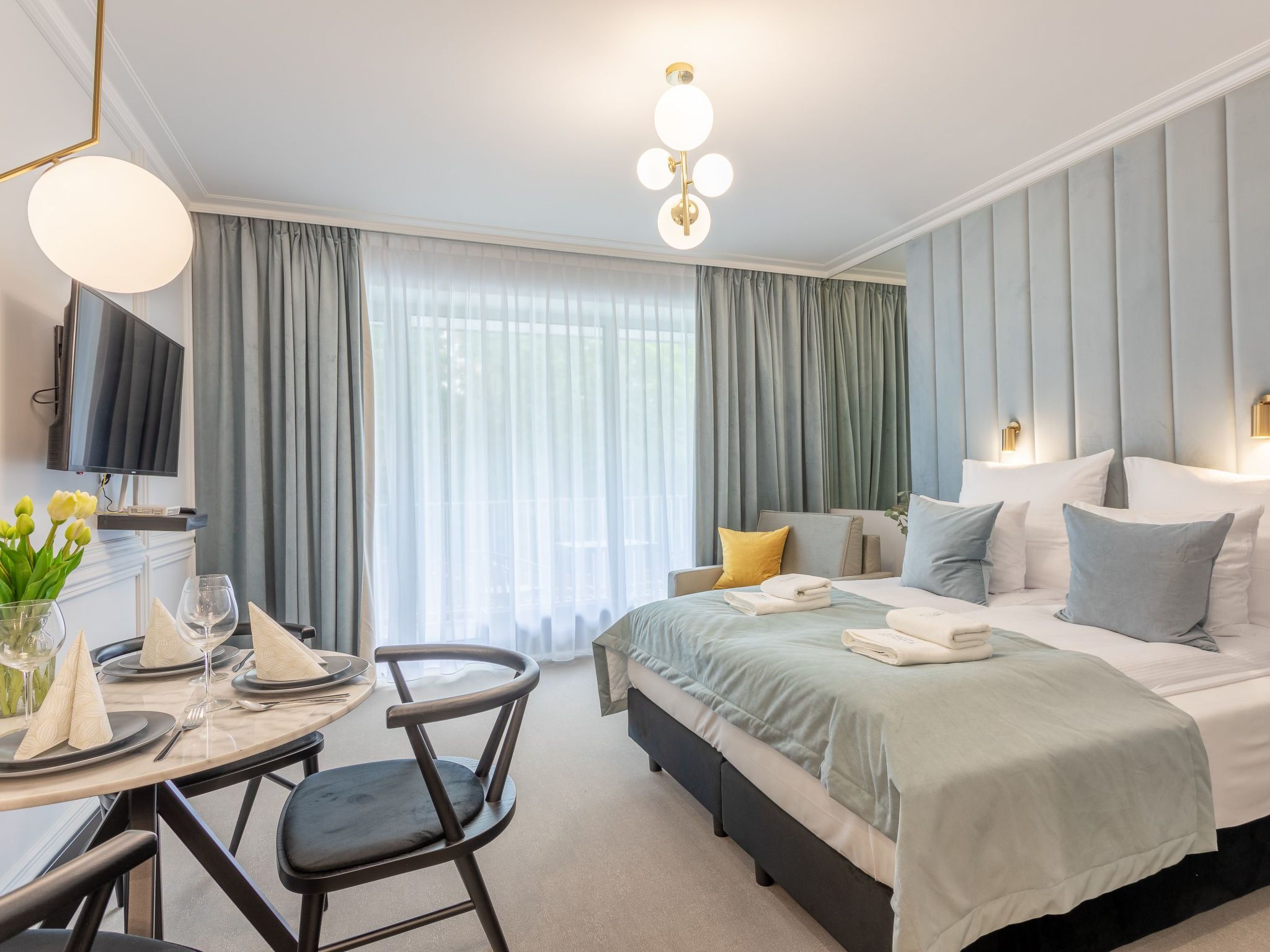 Wohnung direkt an der Promenade in Swinemünde — Bedroom (1 of 17)