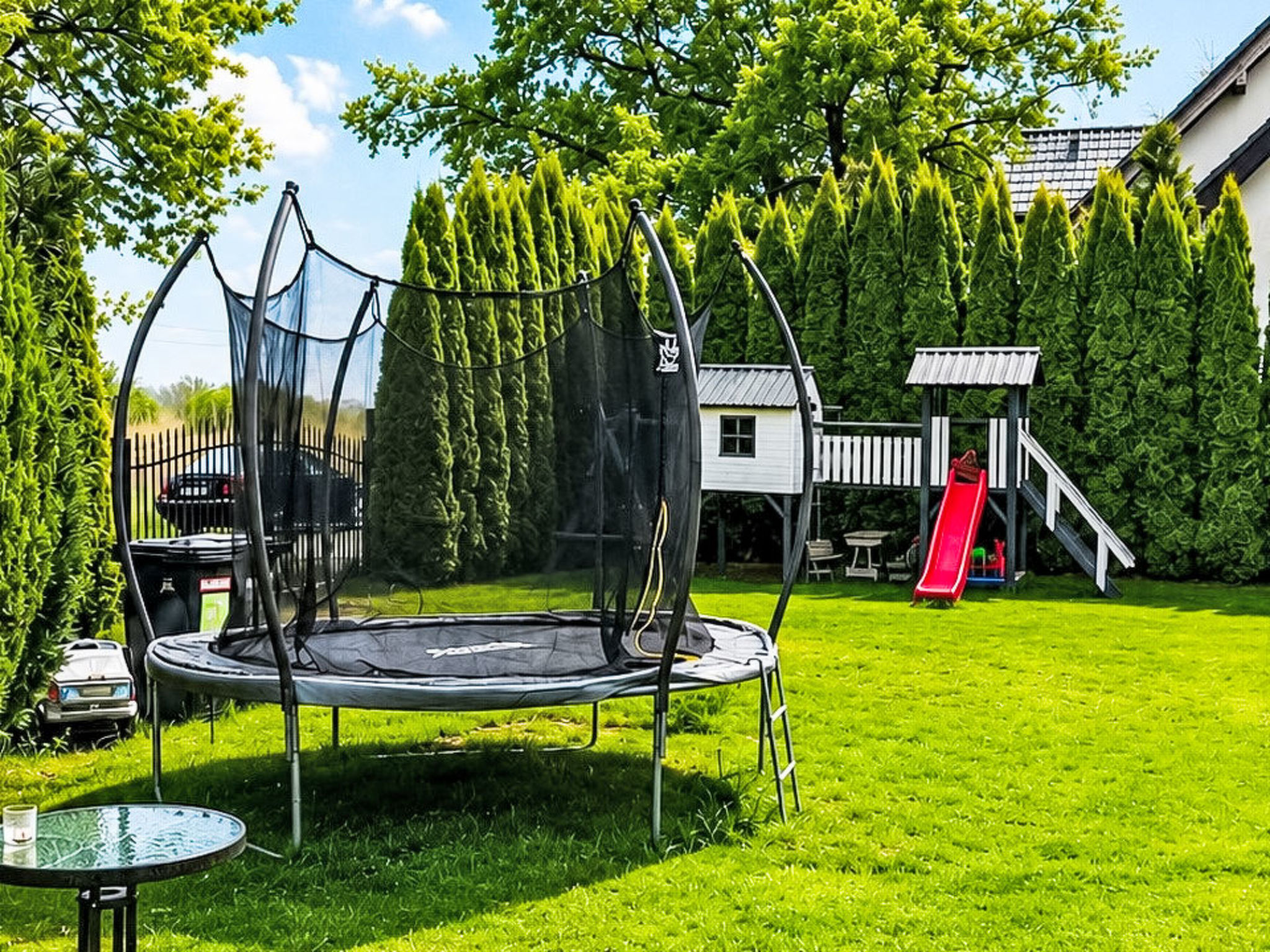 Haus in Karsibór mit Grill, Terrasse und Garten
