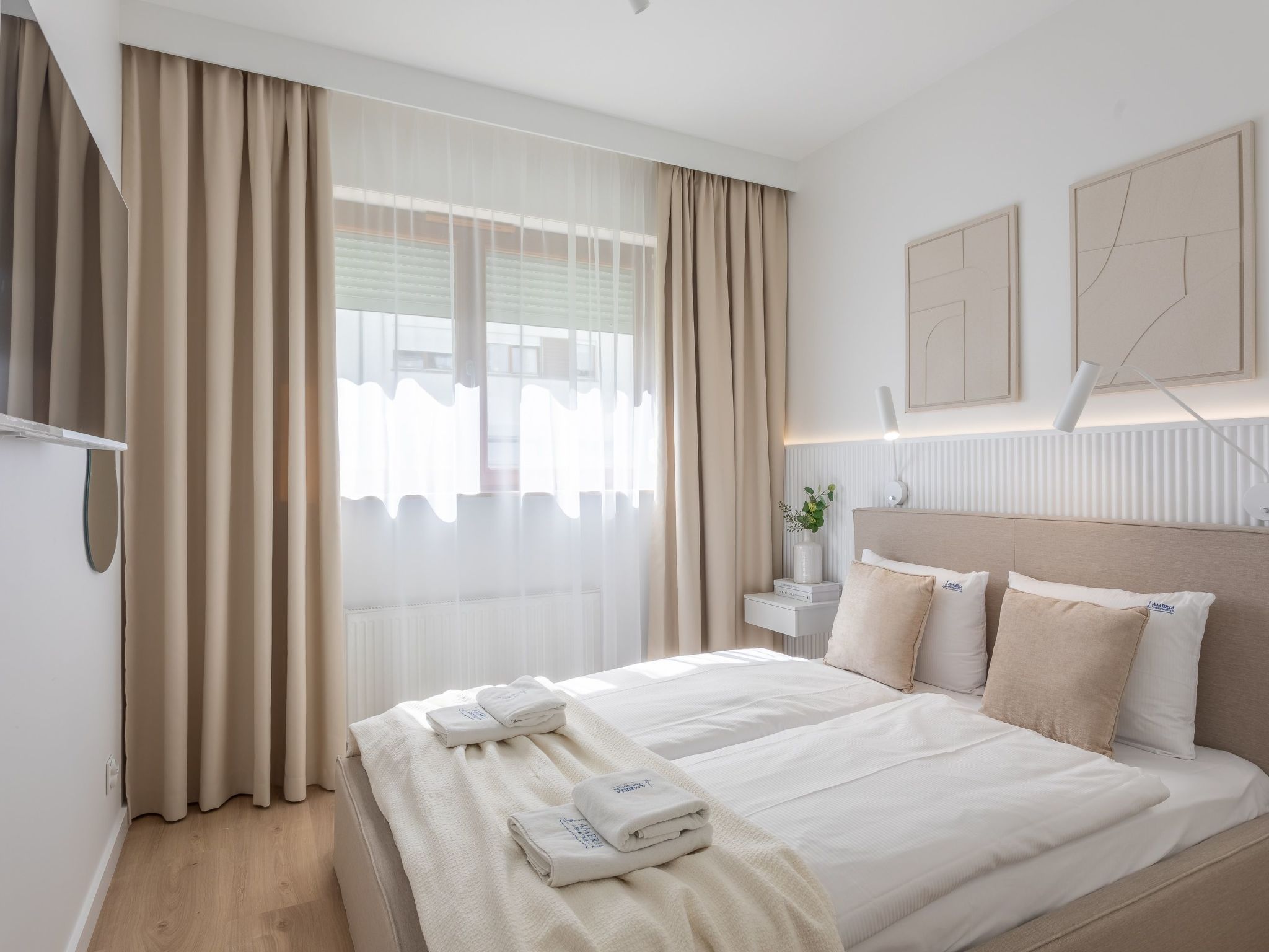 am Meer, Urlaub auf der Insel Usedom, Apartment White Space II — Bedroom (1 of 26)