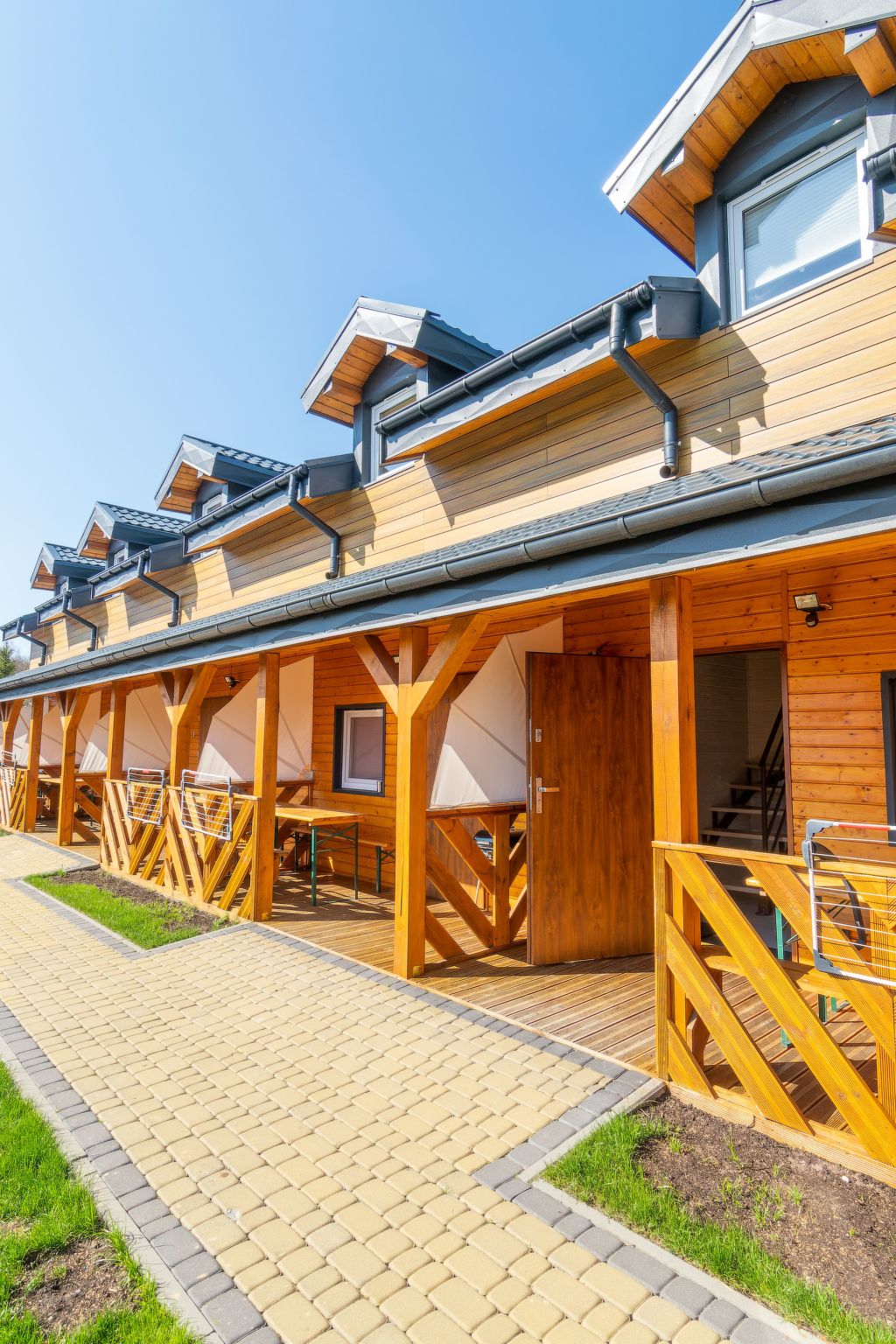 Ferienhaus mit umzäuntem Garten in Miedzyzdroje (Polen) und 1 Hund erlaubt