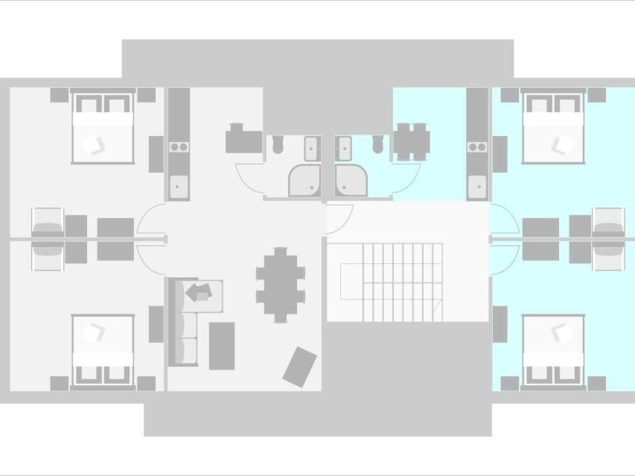 "Suite A" mit Blick auf das Wasser-Binnen