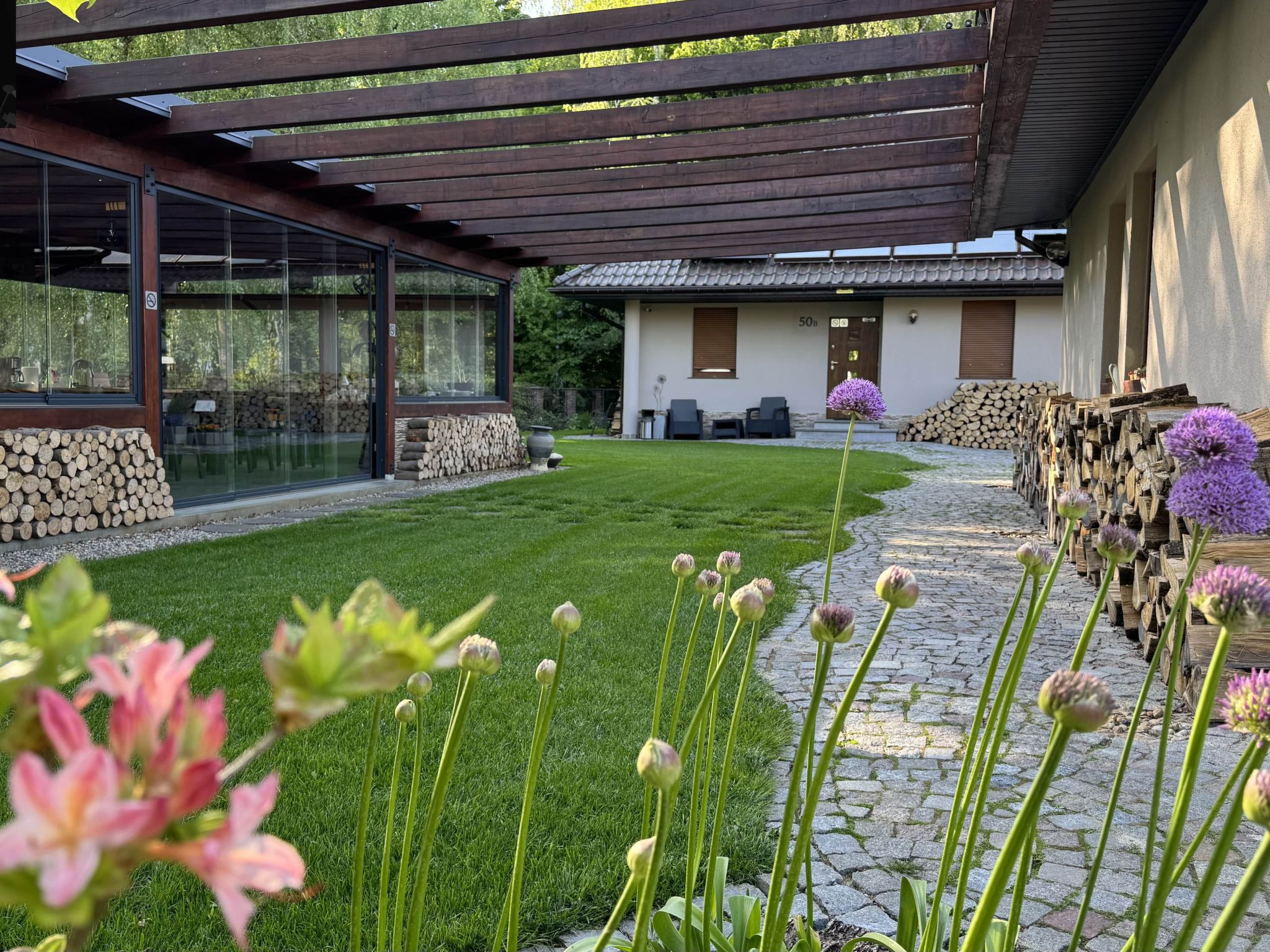 Mit Wasserblick-Binnen