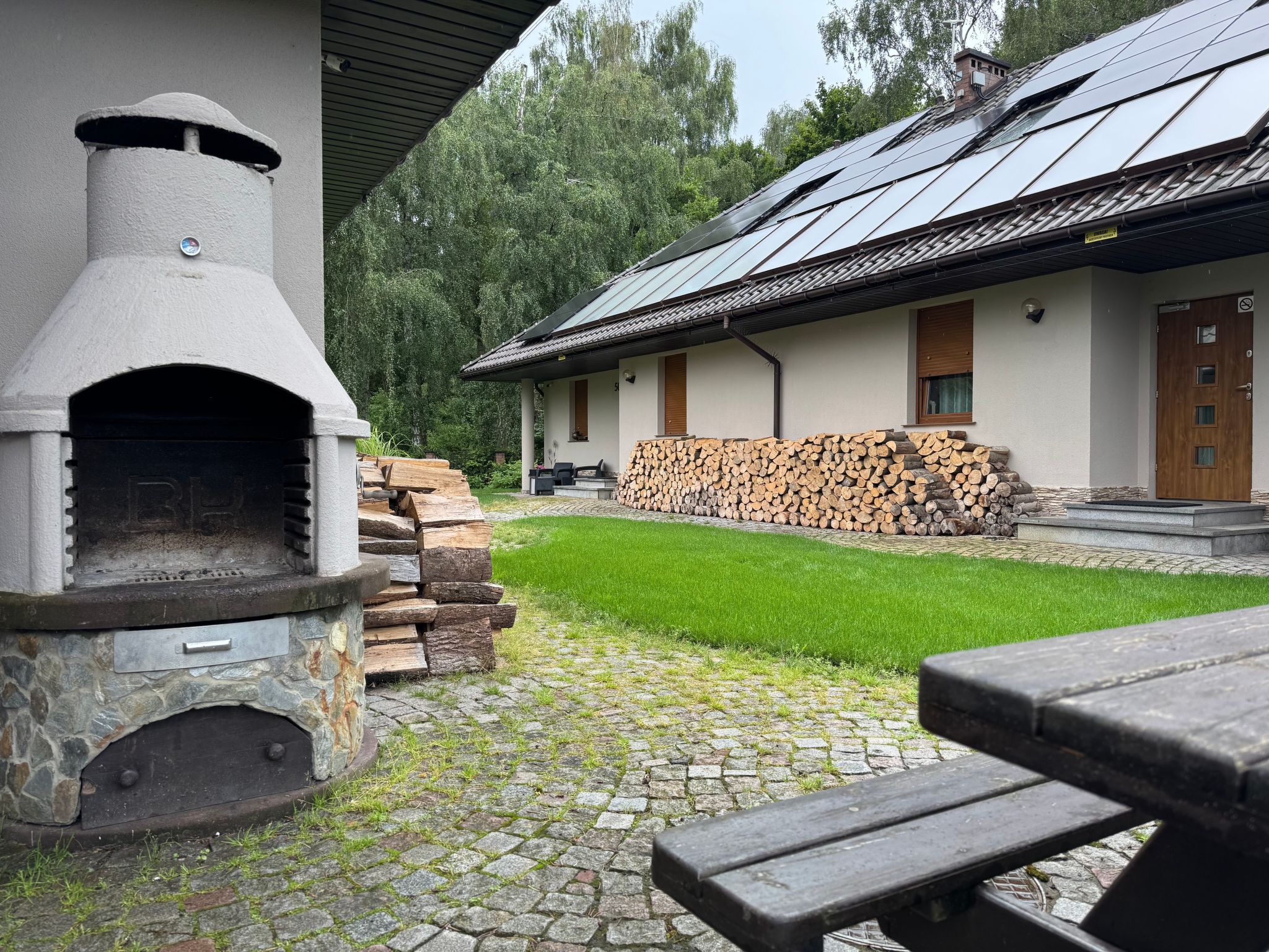 Mit Wasserblick-Binnen