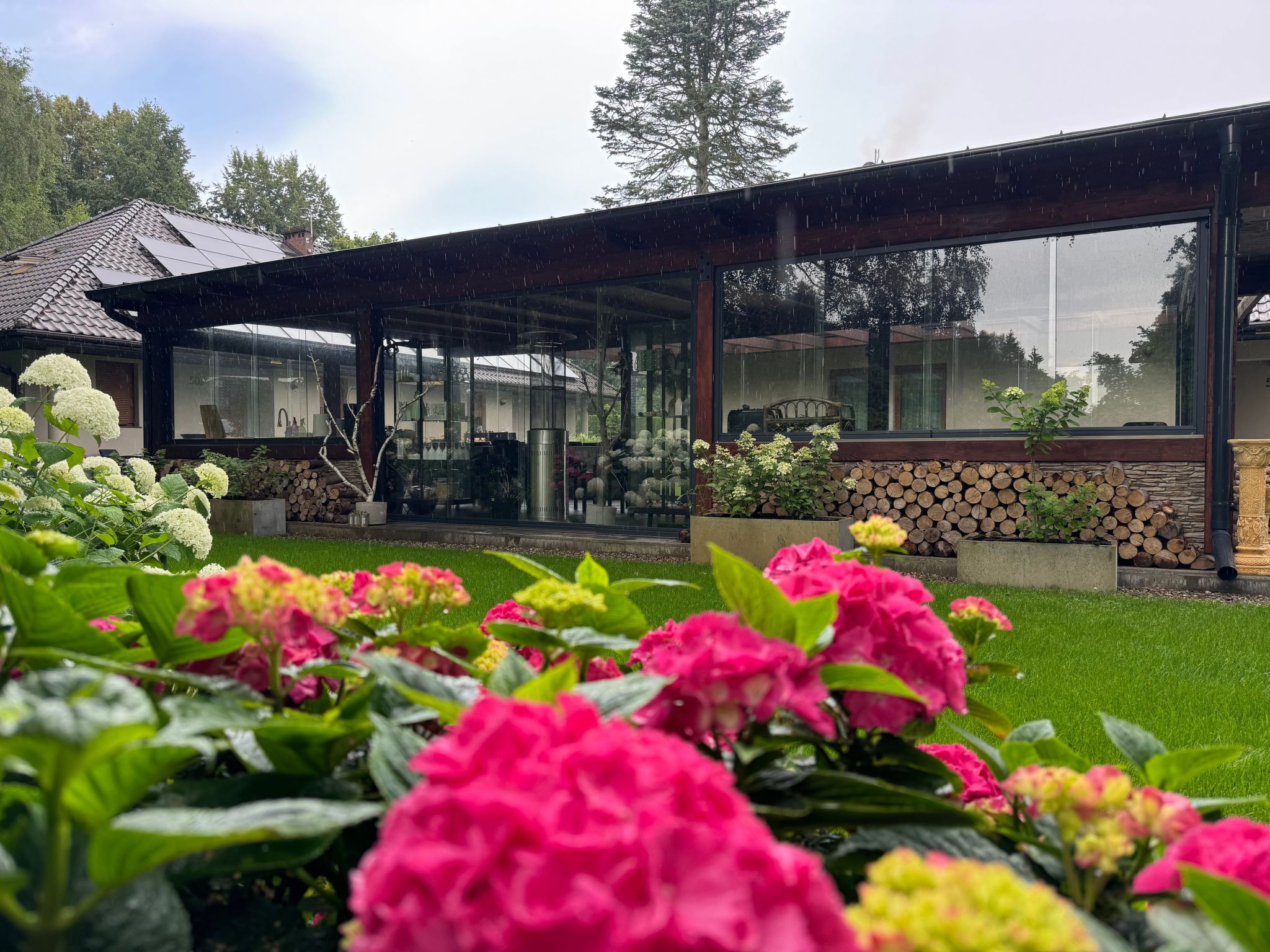 Mit Wasserblick-Binnen