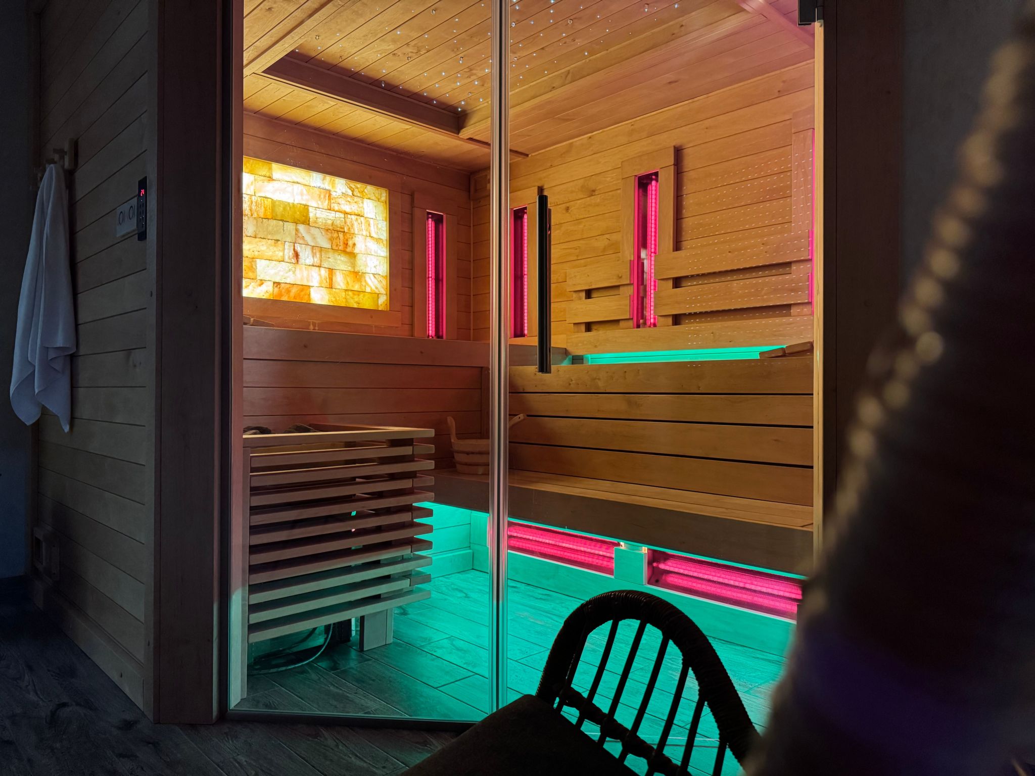 Mit Wasserblick-Binnen