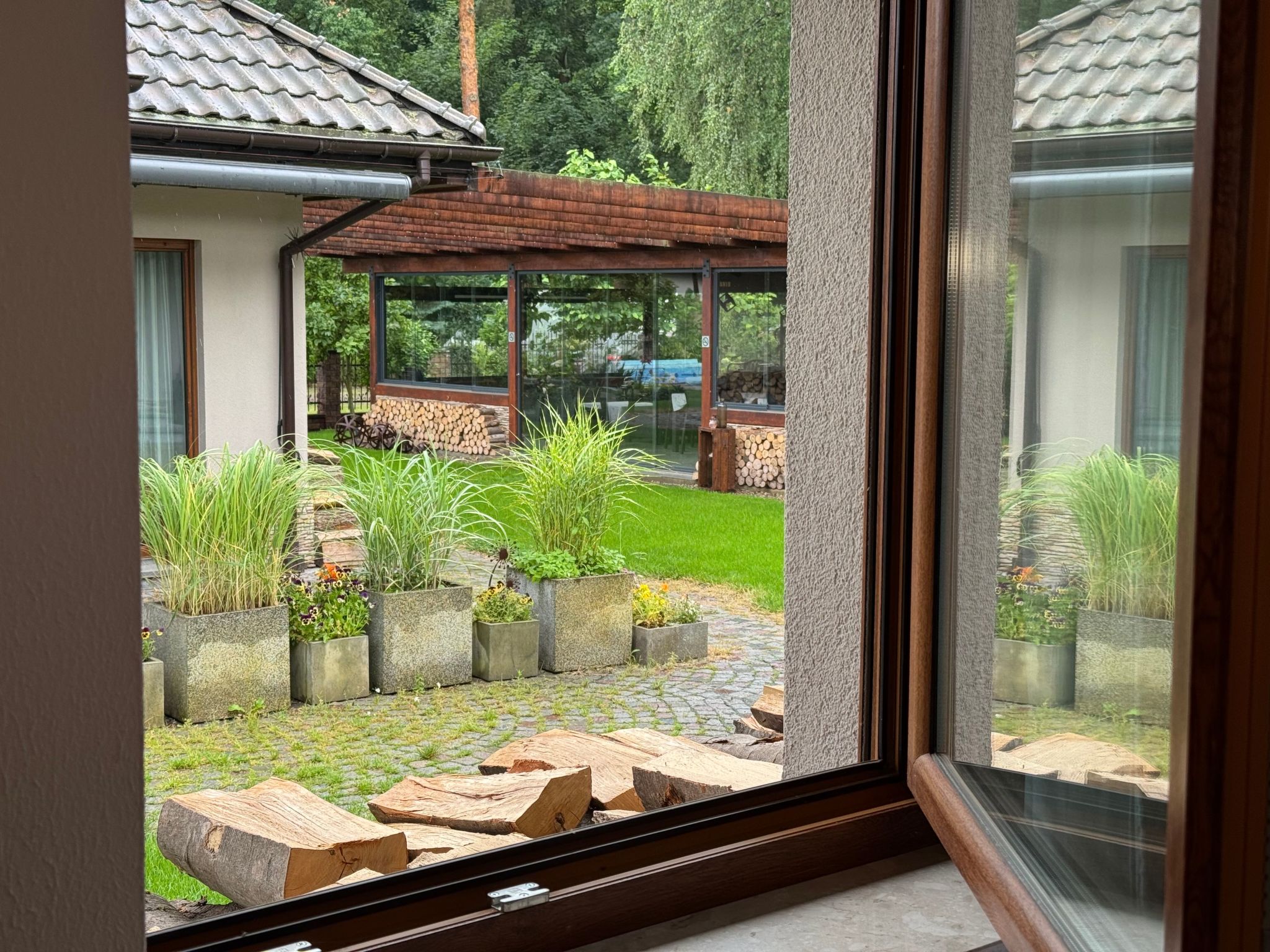 Mit Wasserblick-Binnen