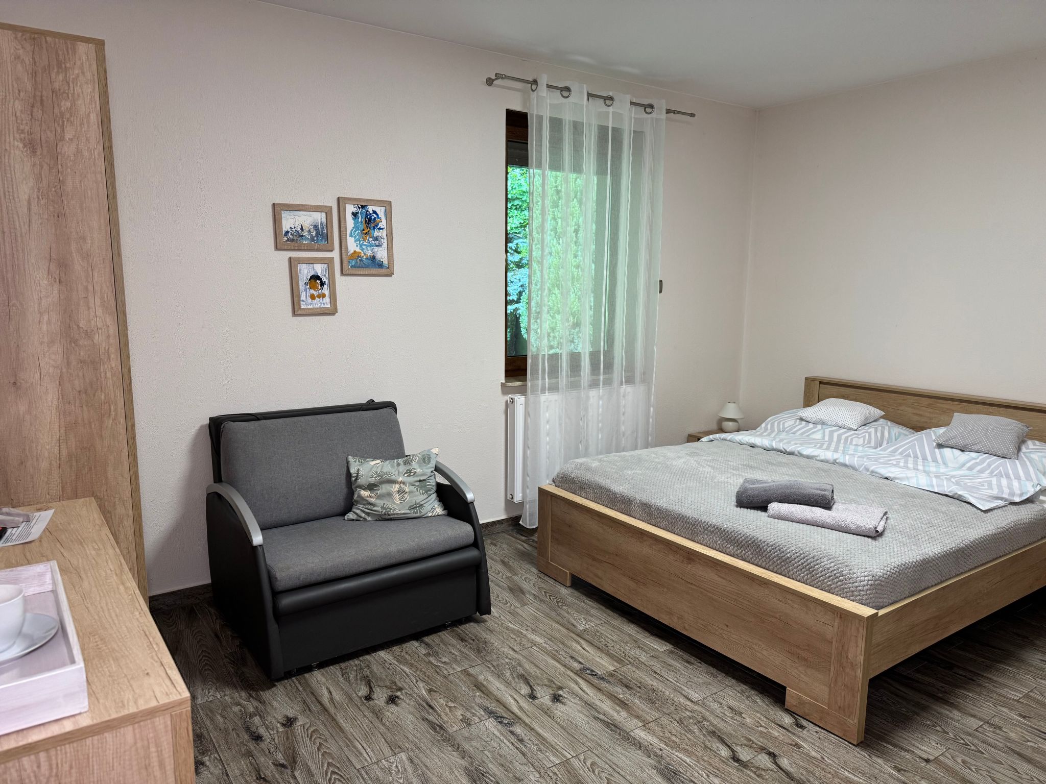 Mit Wasserblick-Binnen