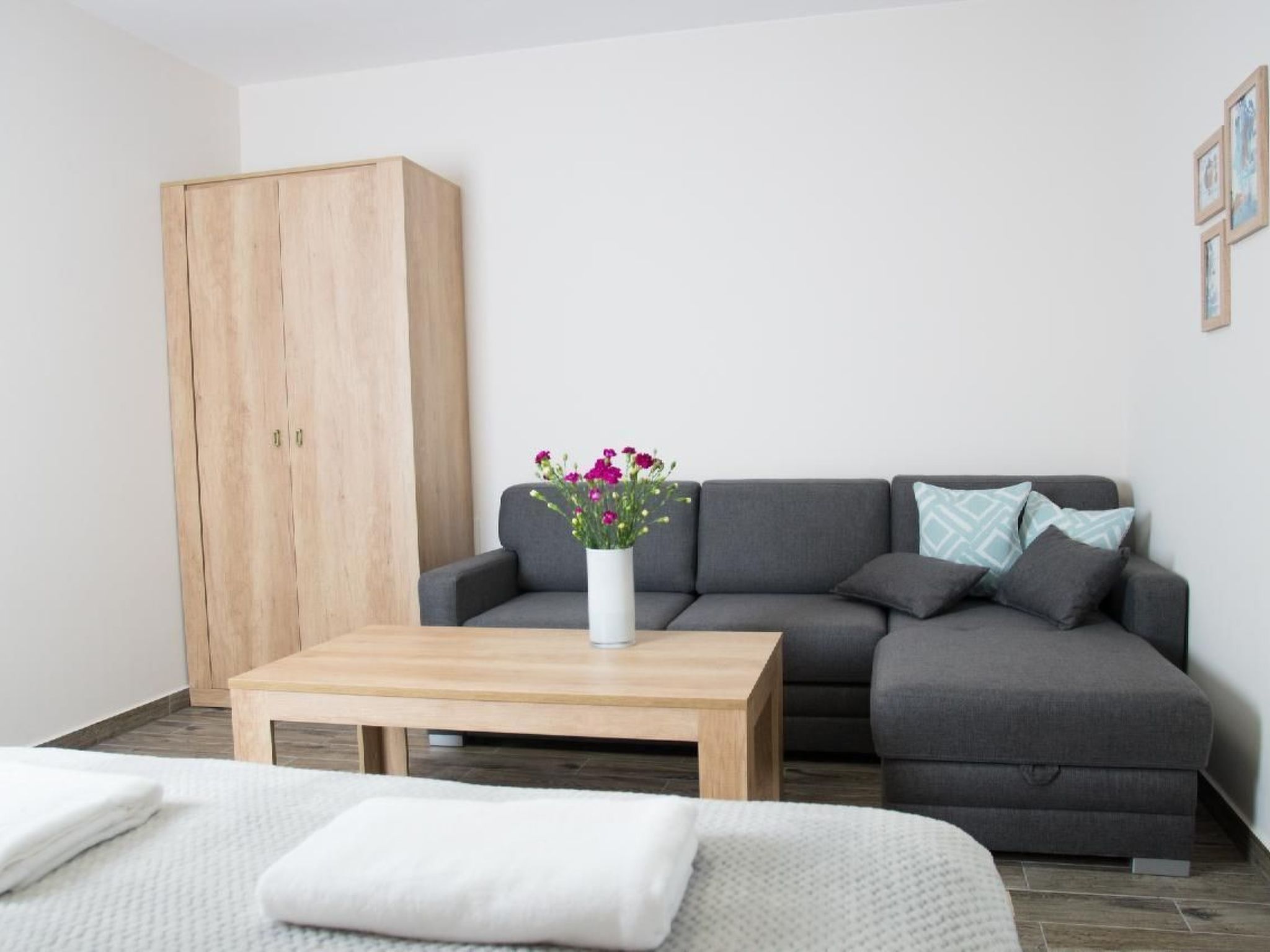 Mit Wasserblick-Binnen