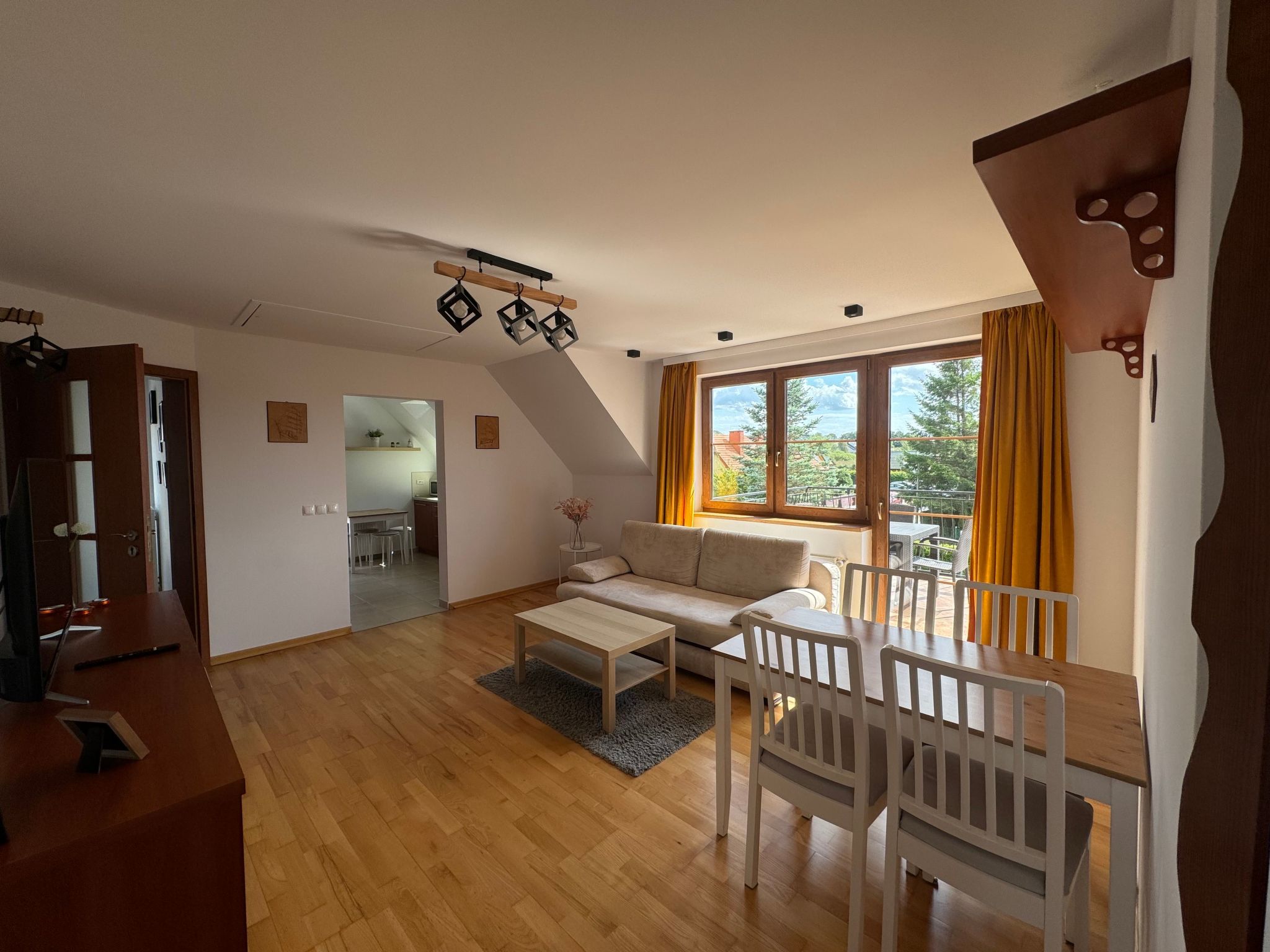 Wohnung mit Blick auf das Wasser