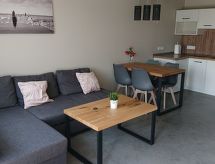 Haus 3: Modern vakantiehuis op 800m van het strand van Sarbinowo - thumbnail 4