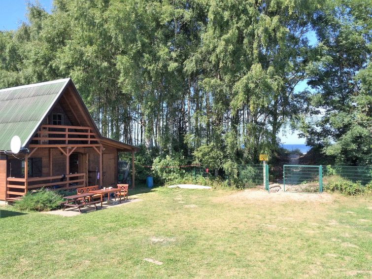 Centraal gelegen vakantiehuis in Sarbinowo direct aan zee in Sarbinowo