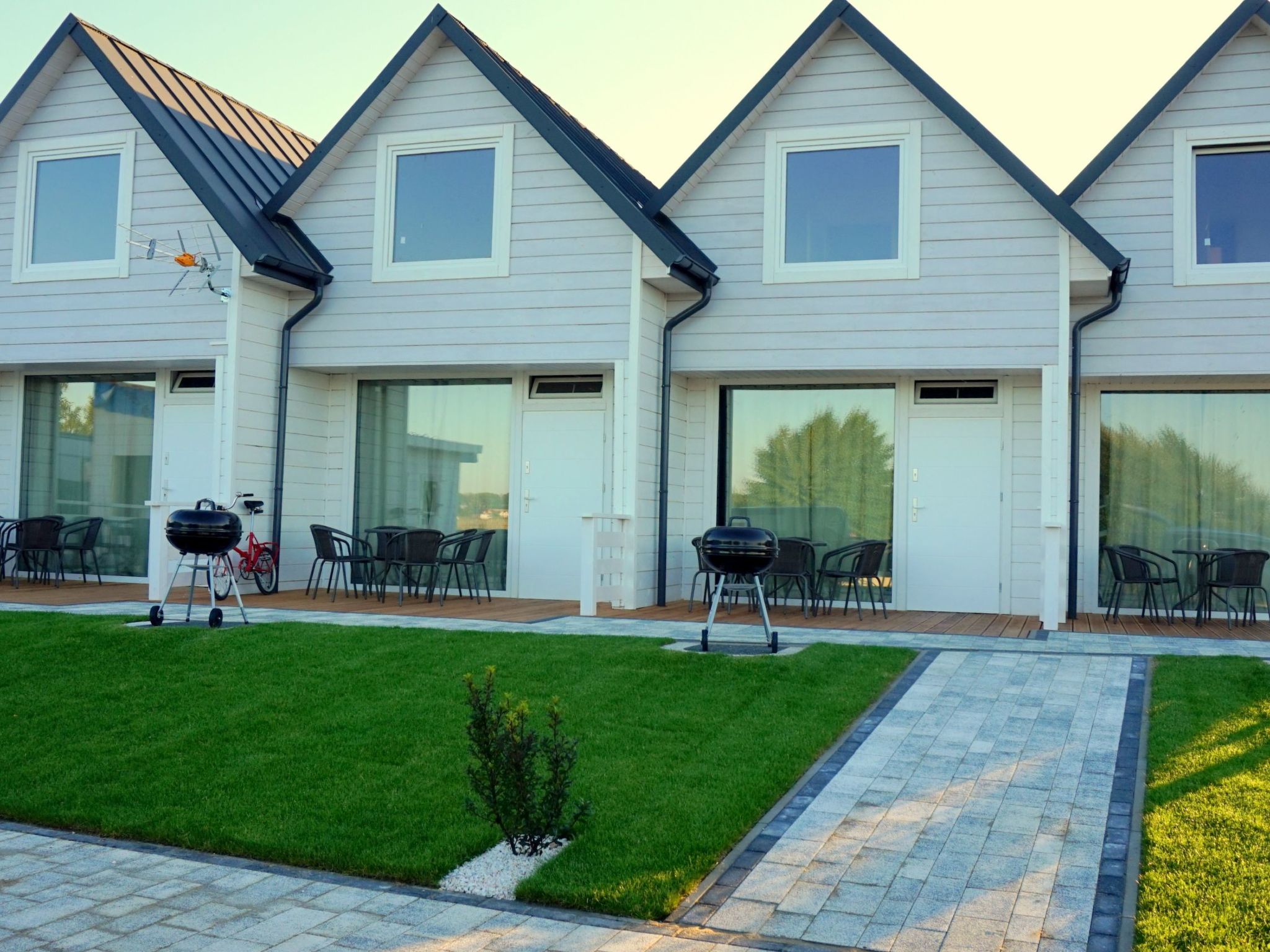 Vakantiehuis met omheinde tuin in Sarbinowo (Polen) 1 hond is welkom