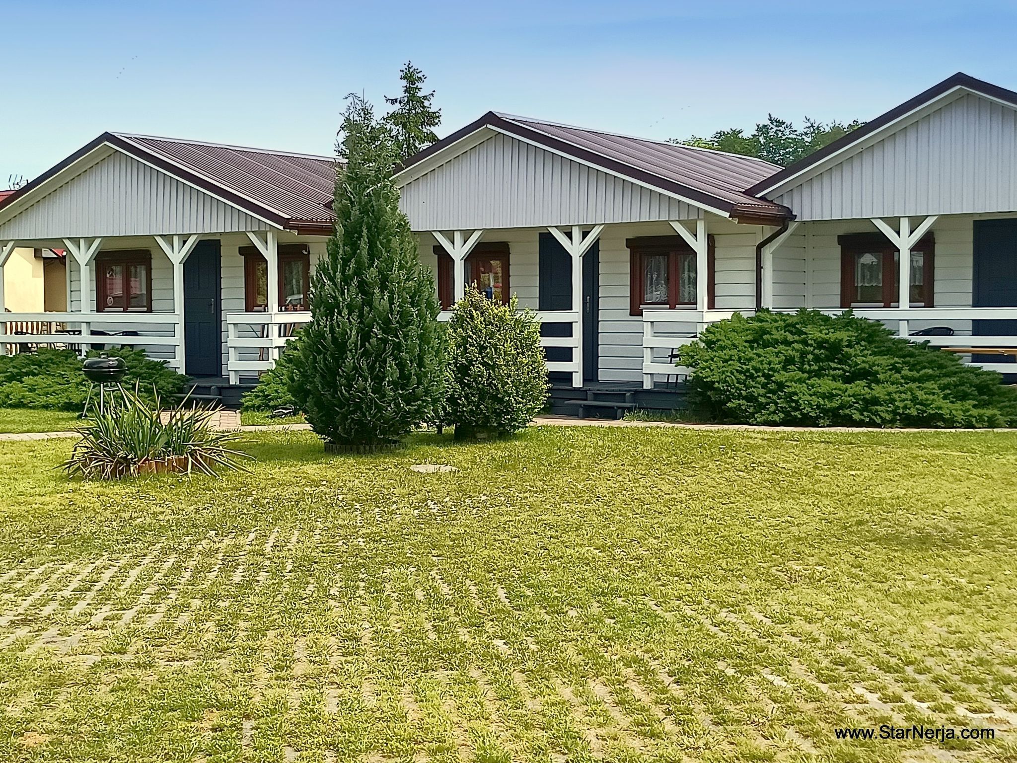 Vakantiehuis met omheinde tuin in Sarbinowo (Polen) 1 hond is welkom