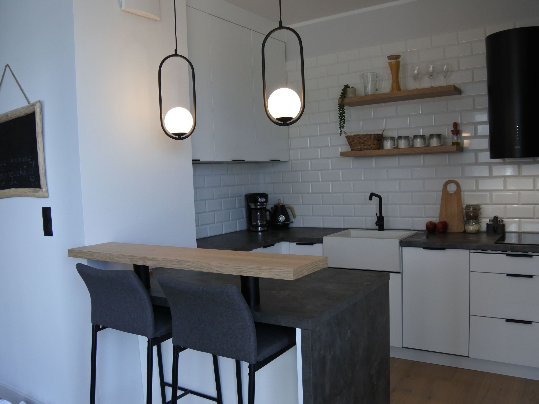 Appartement in Gąski mit Terrasse-Binnen