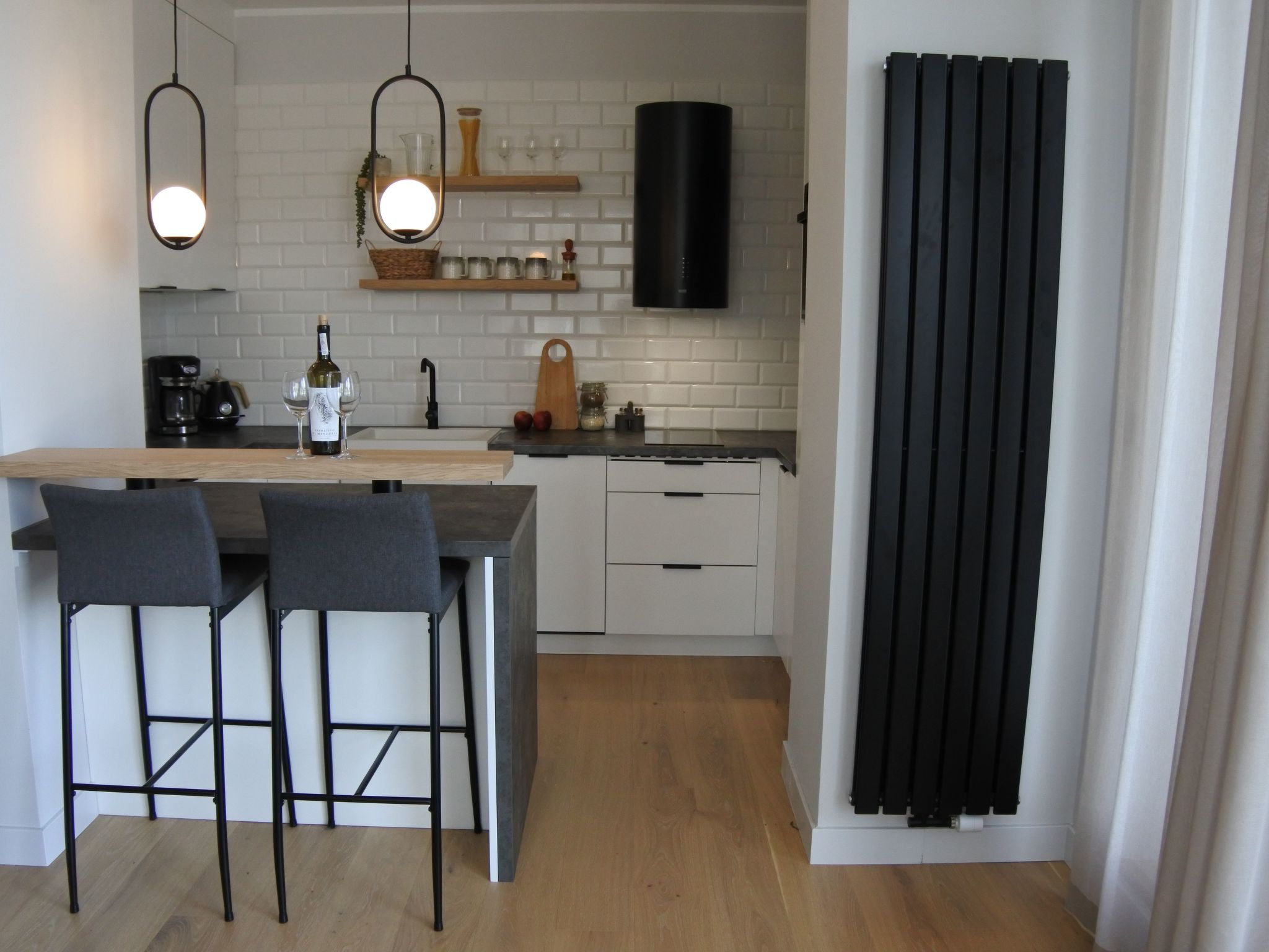 Appartement in Gąski mit Terrasse-Binnen