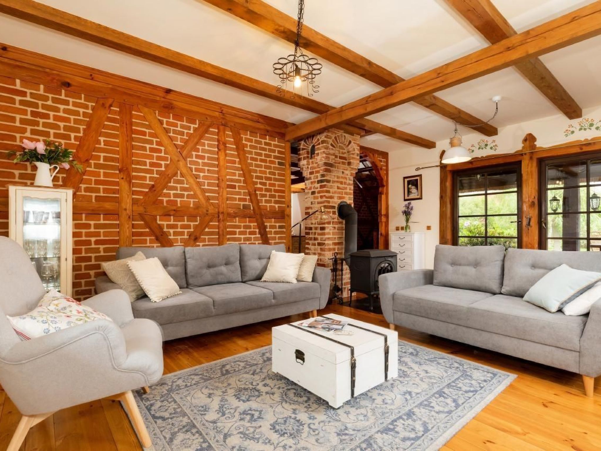 In Gąski mit Gepflegtem Garten-Binnen