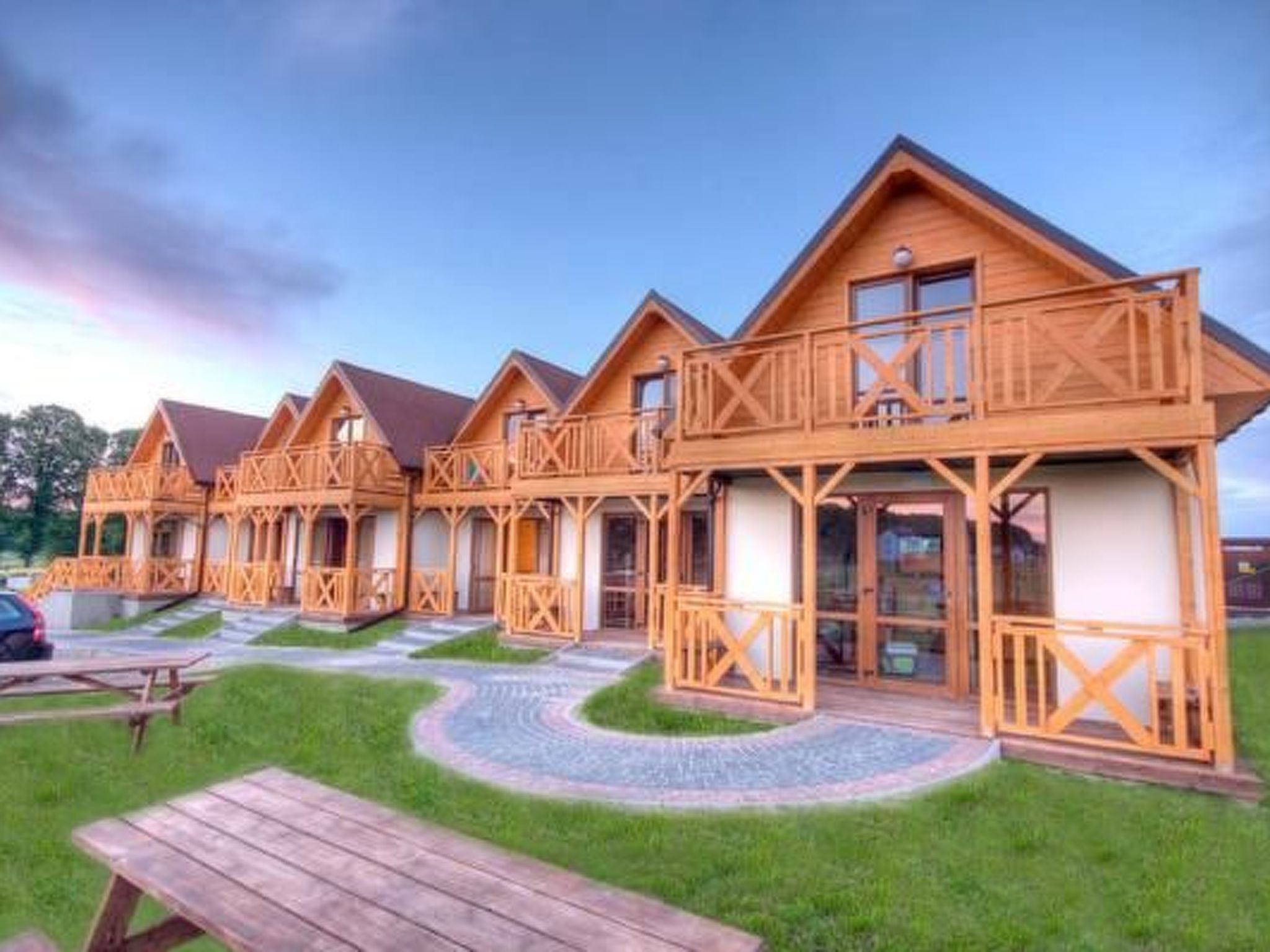 "Cottage5" in einem eingezäunten Gebiet-Binnen