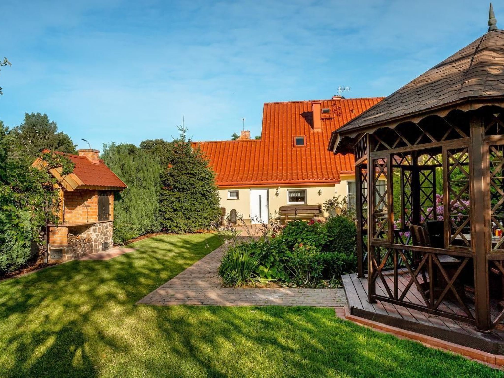 Ferienhaus in Mielno (Polen) und 1 Hund erlaubt