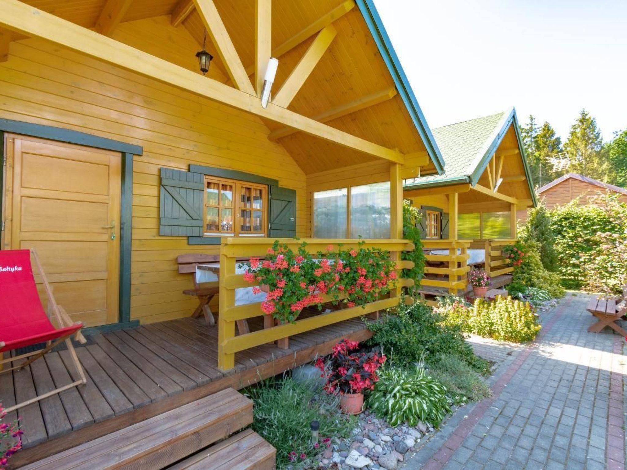 Haus in Gmina Postomino mit Garten und Terrasse-Inside