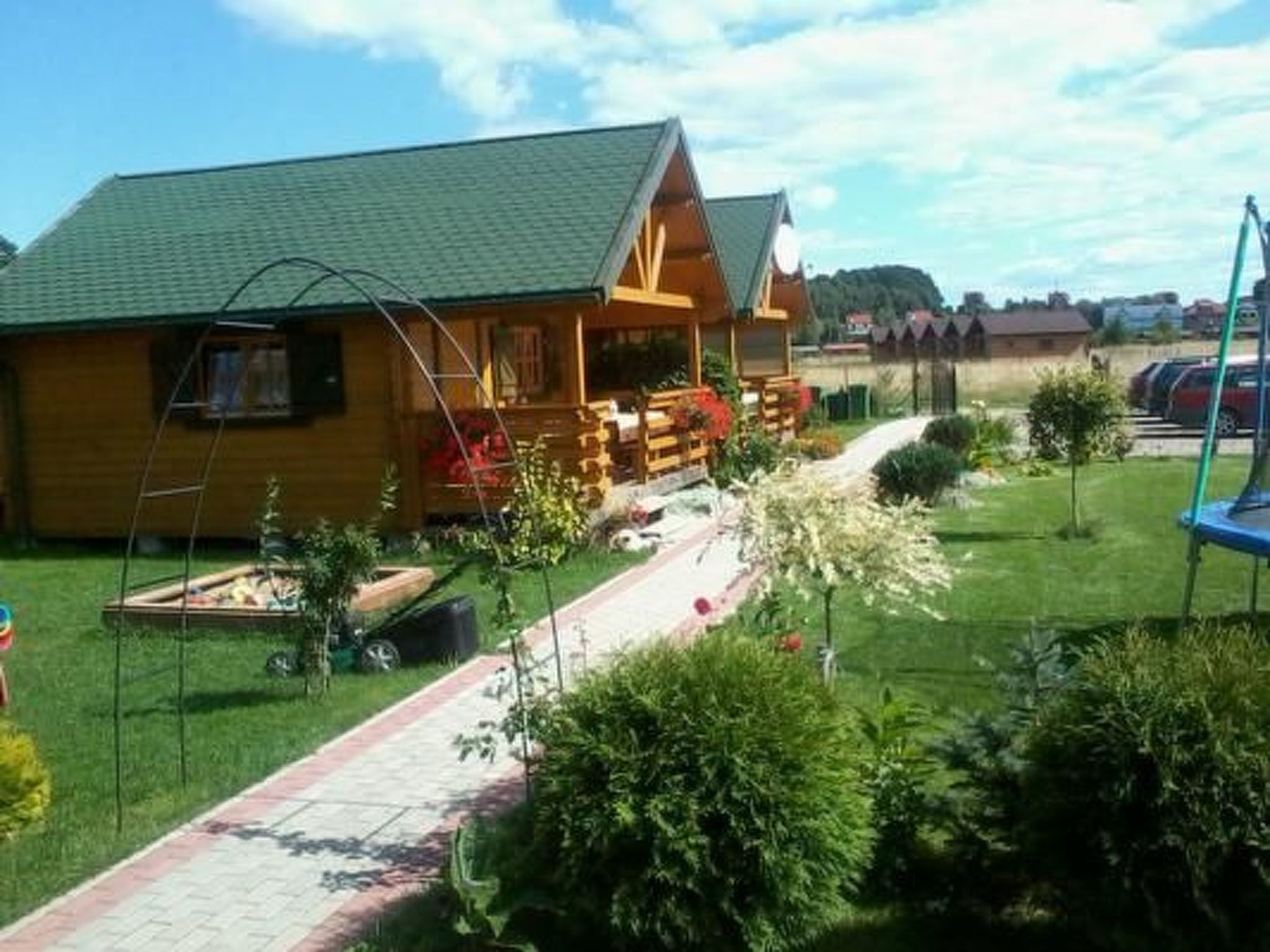 In Rusinowo mit Terrasse und Garten-Dedans