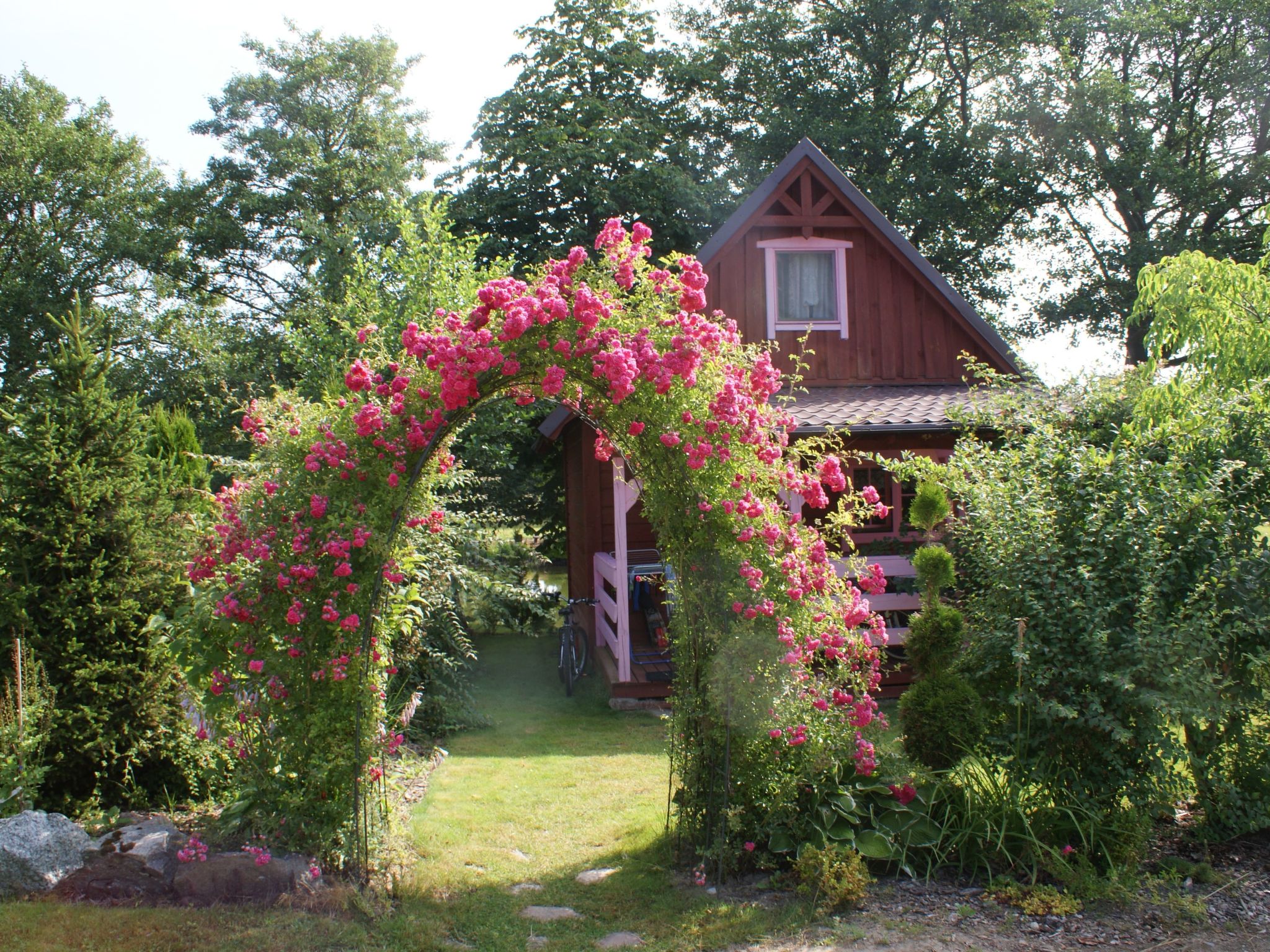 Ruhe am Meer - Ferienhäuser in den Gärten von Magra-Draußen