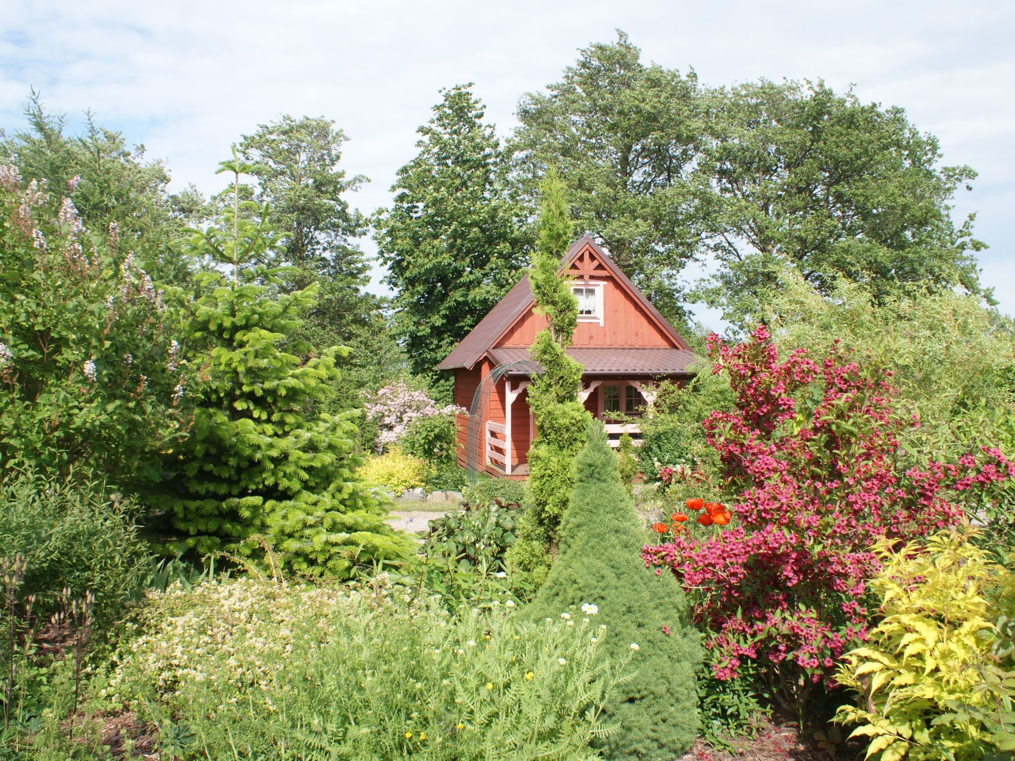 Ruhe am Meer - Ferienhäuser in den Gärten von Magra-Draußen