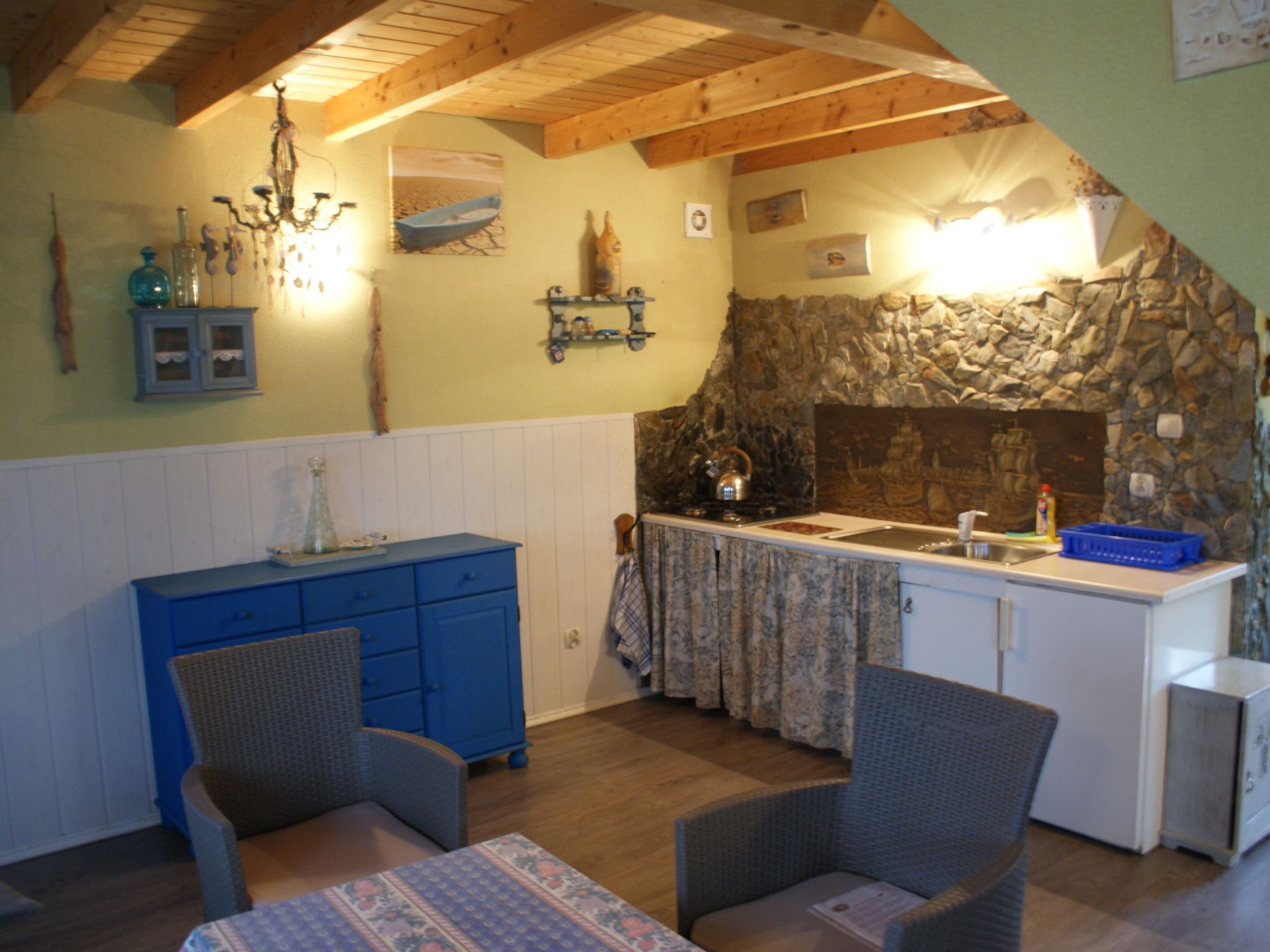 Ruhe am Meer - Ferienhäuser in den Gärten von Magra-Drinnen