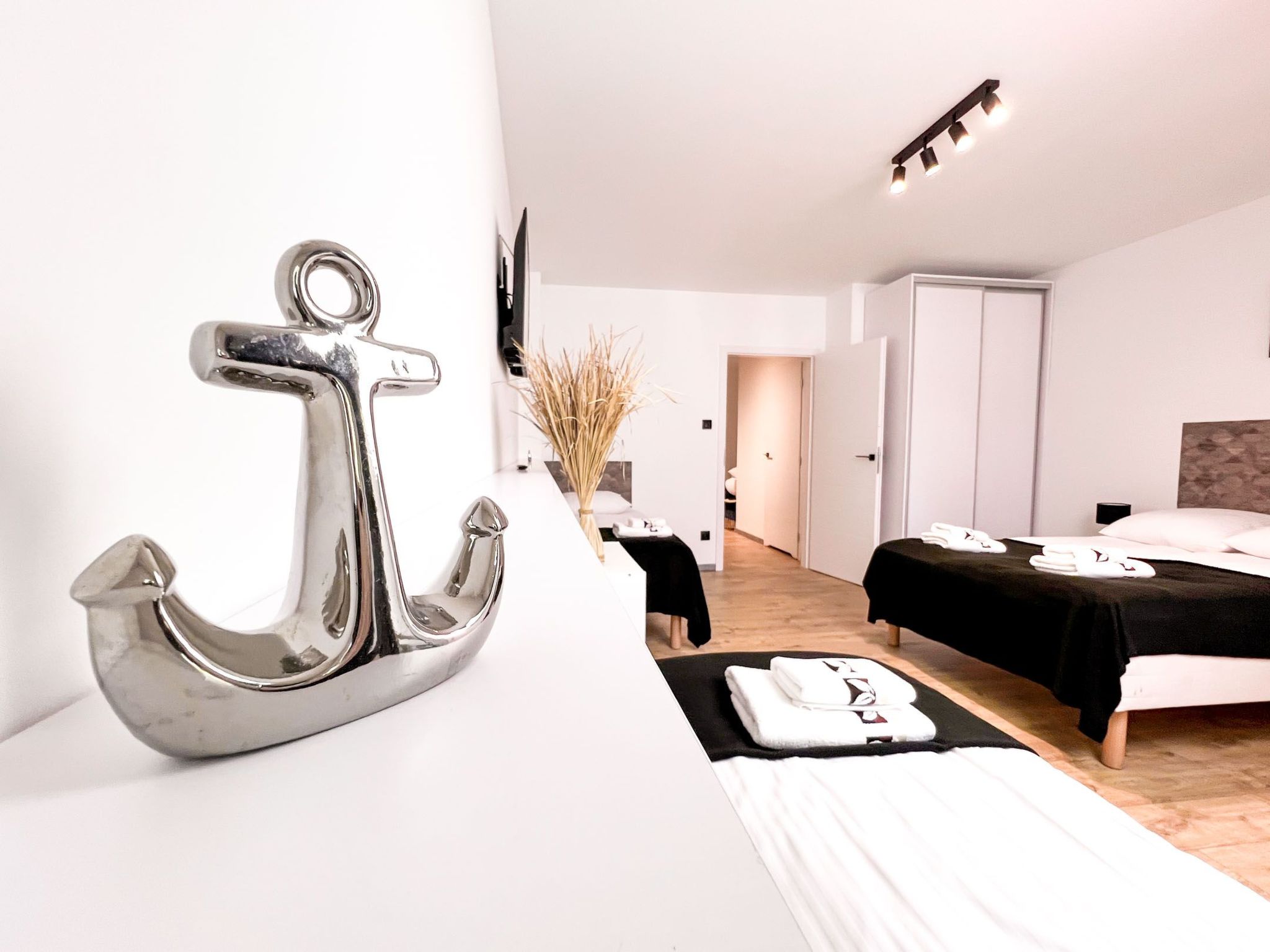 Studio-Wohnung "Apartment 16B" mit Schwimmbad-Binnen