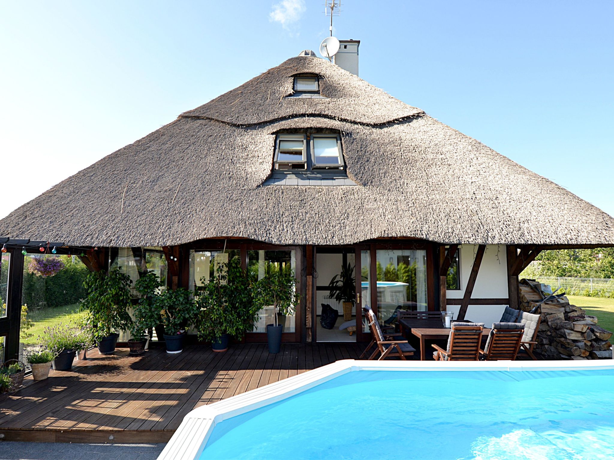 Vakantiehuis met privé zwembad in Ustka (Polen) voor 14 personen