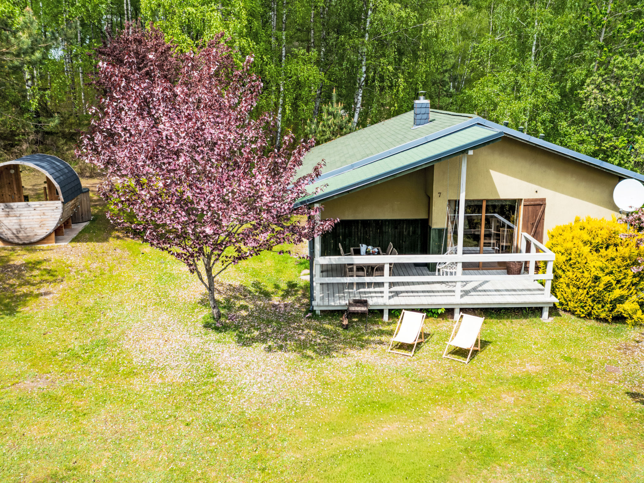 Haus am See für 6 Personen - Buiten