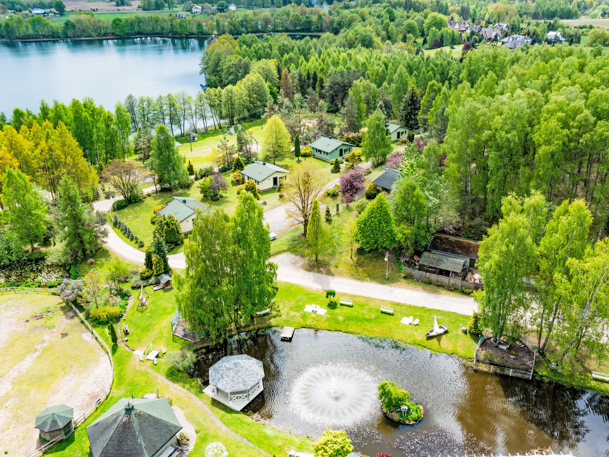 Haus am See für 6 Personen - Buiten