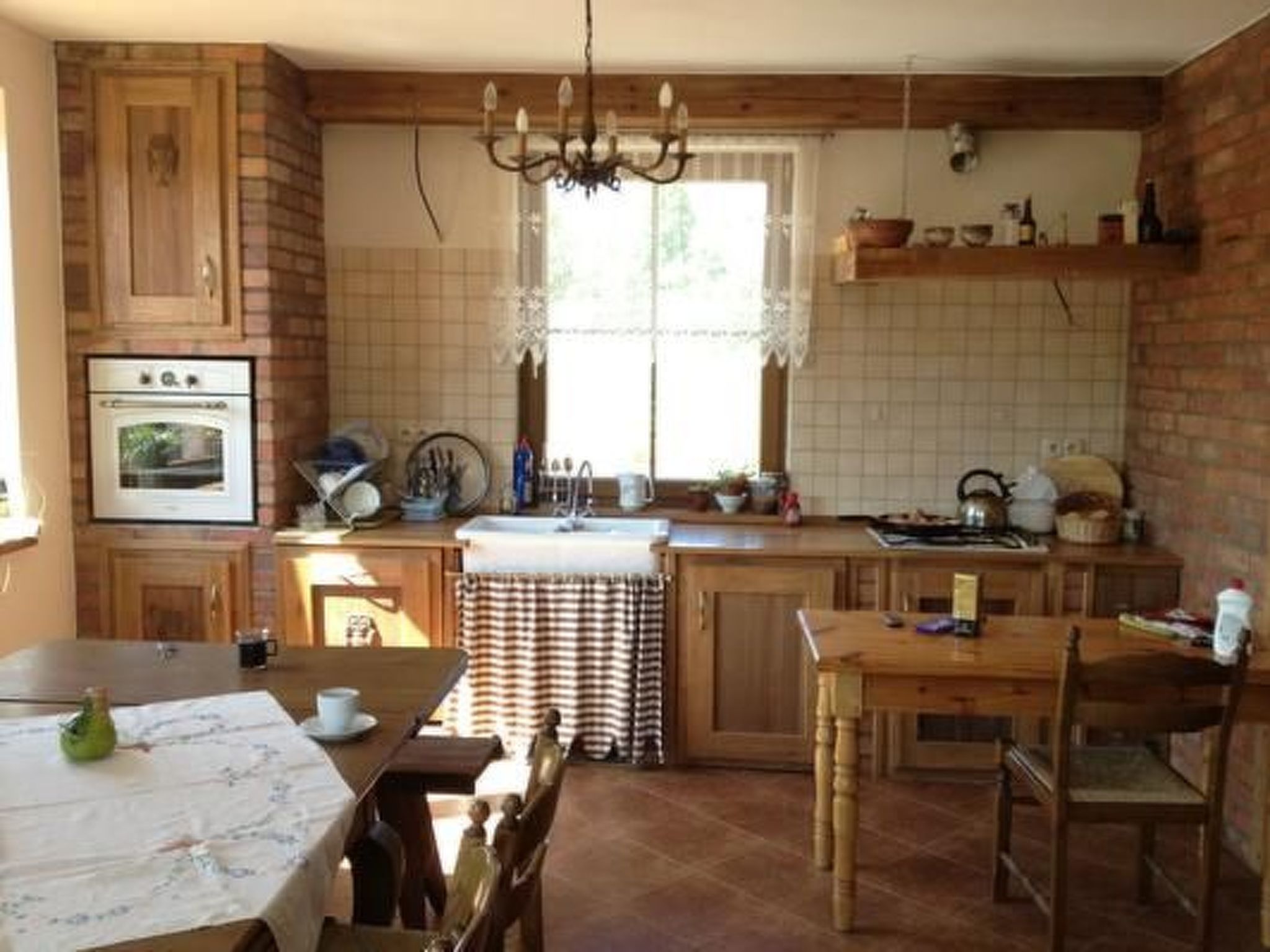 Mit Wasserblick-Dedans