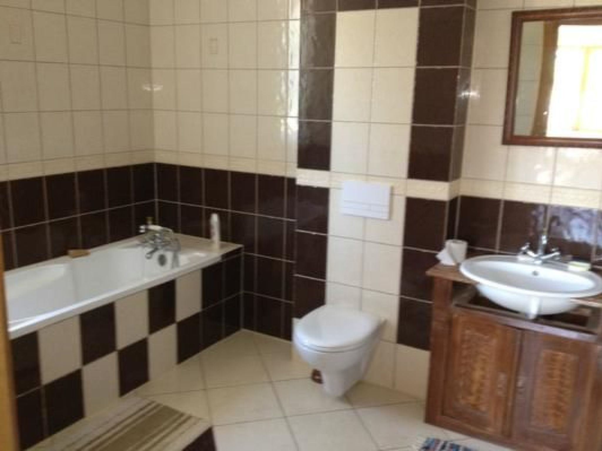 Mit Wasserblick-Dedans