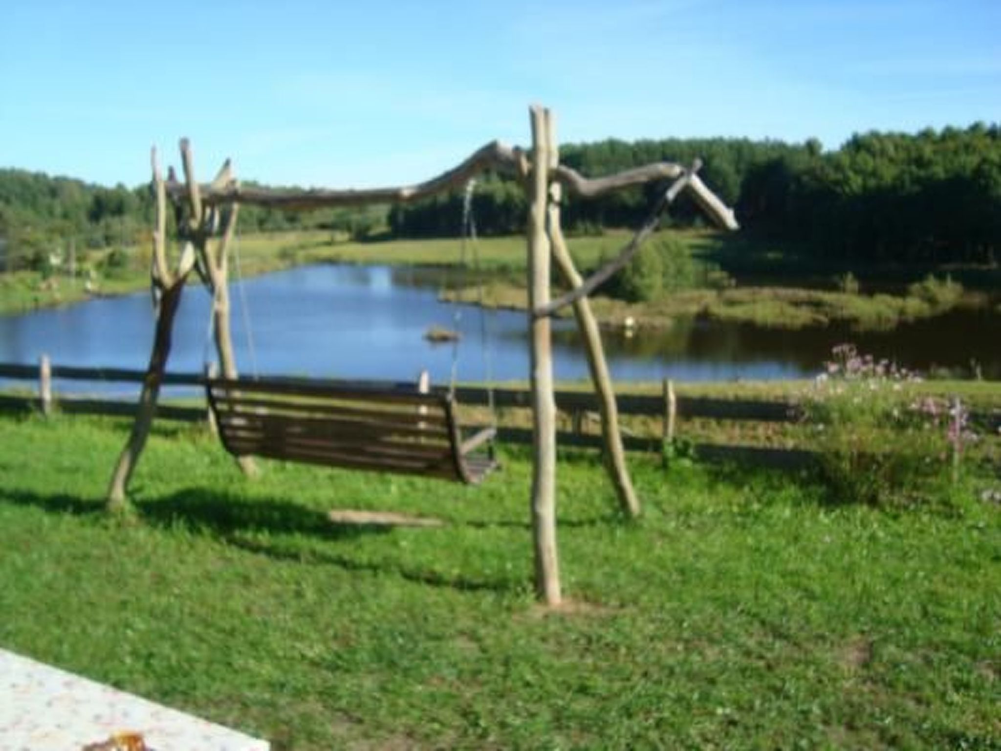 Mit Wasserblick-Dedans