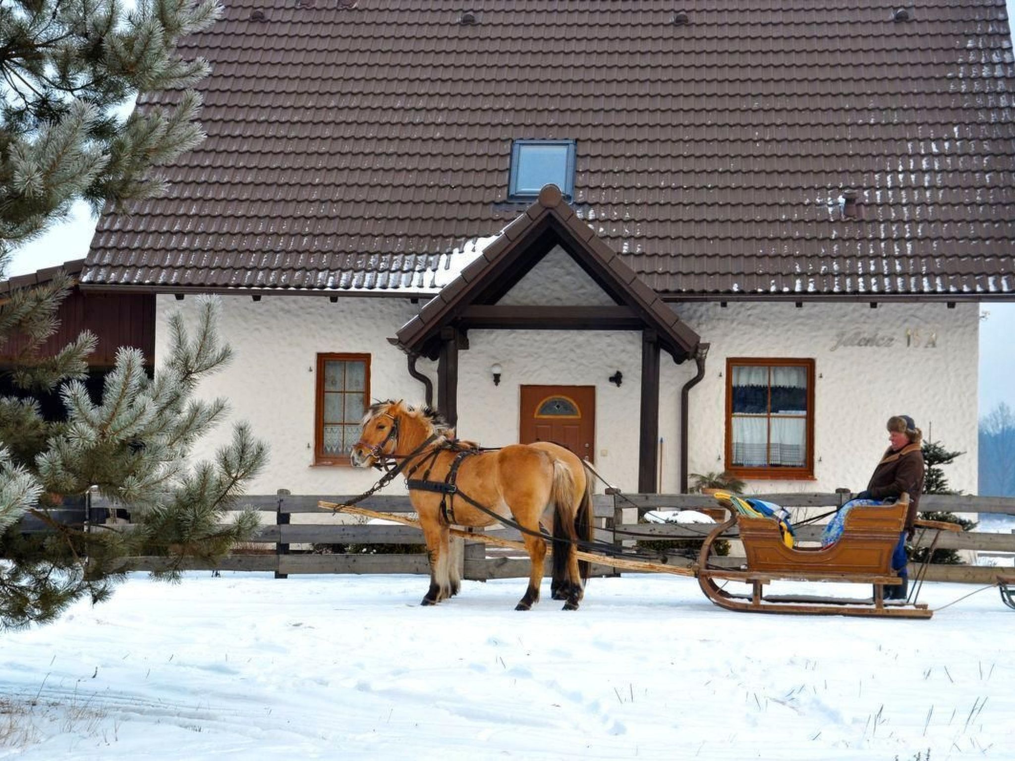Mit Wasserblick-Dedans