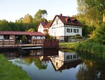 Kavčín Mlyn: Authentiek vakantiehuis in Pommeren met haard en grote tuin - thumbnail 1