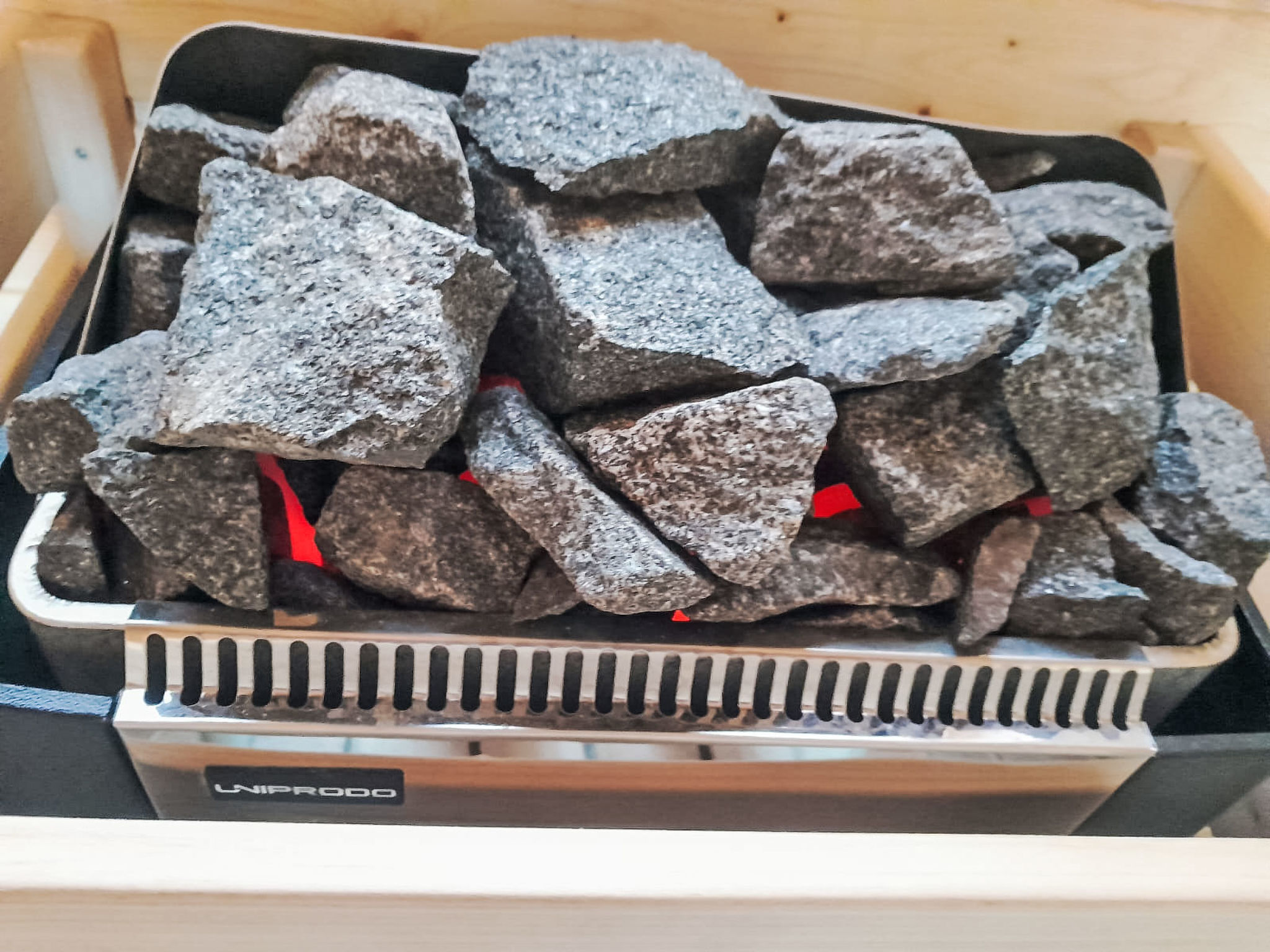 Ganzjährig bewohnbares Ferienhaus - rot - Dedans