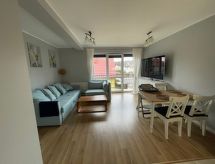 Licht appartement op 800 meter van de Oostzee met balkon en zeezicht - thumbnail 2